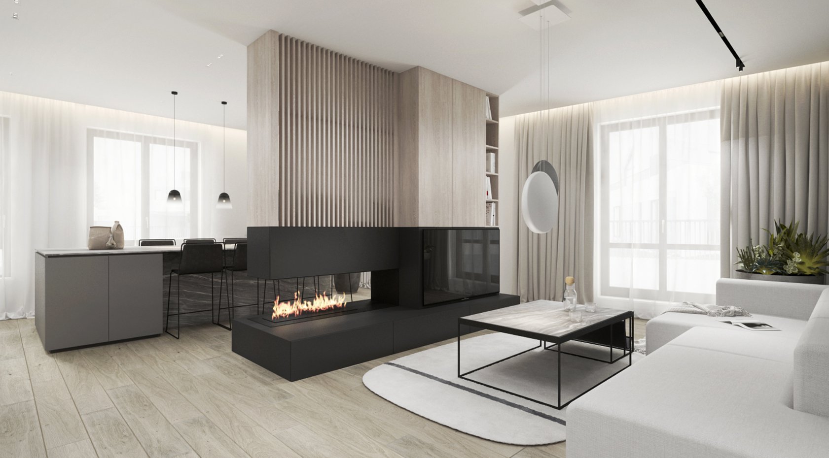 Ingebouwde Haarden - Bioethanolhaarden