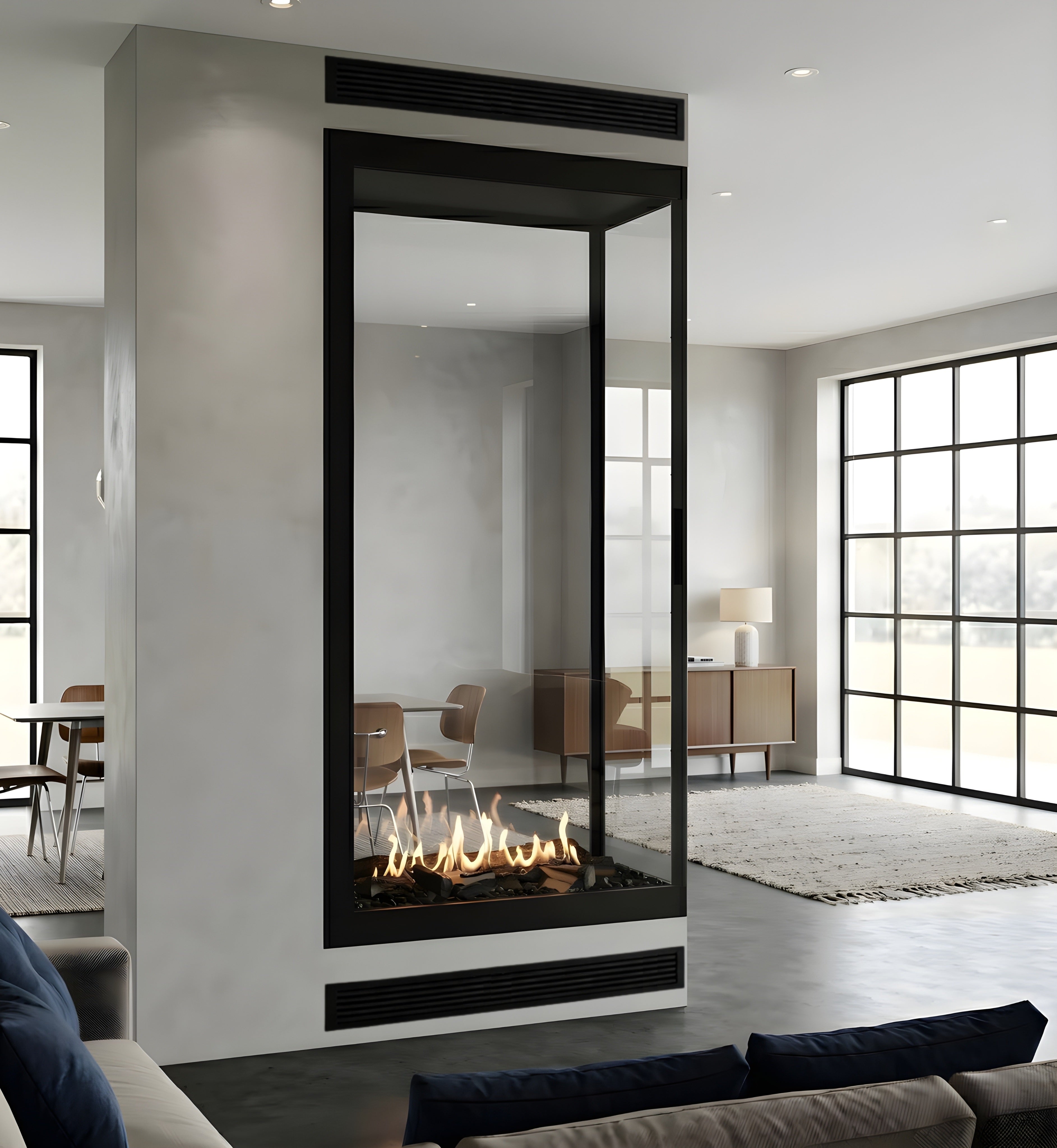 Saint Roomdivider Met Volle Glas