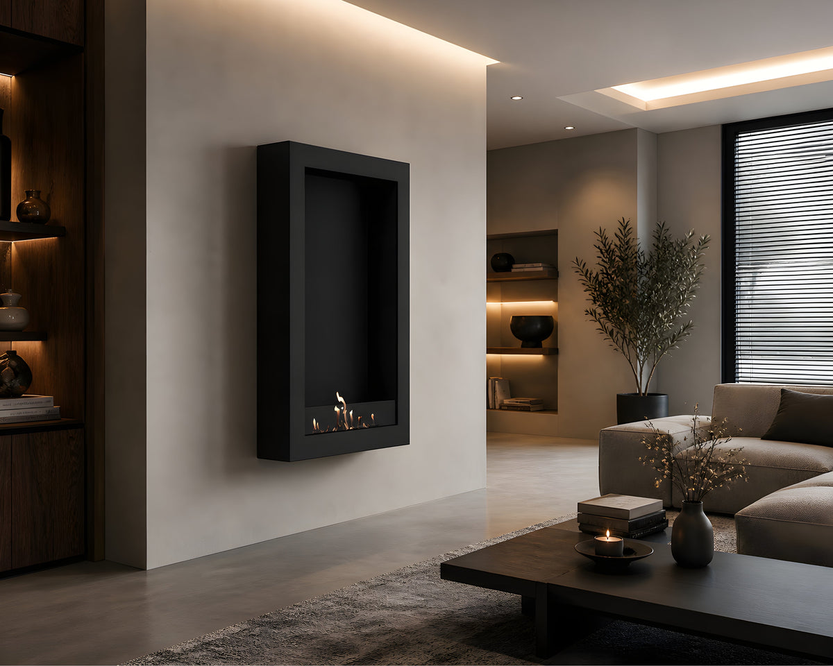 Selected Box Vertical Bio Ethanol Wandhaarden