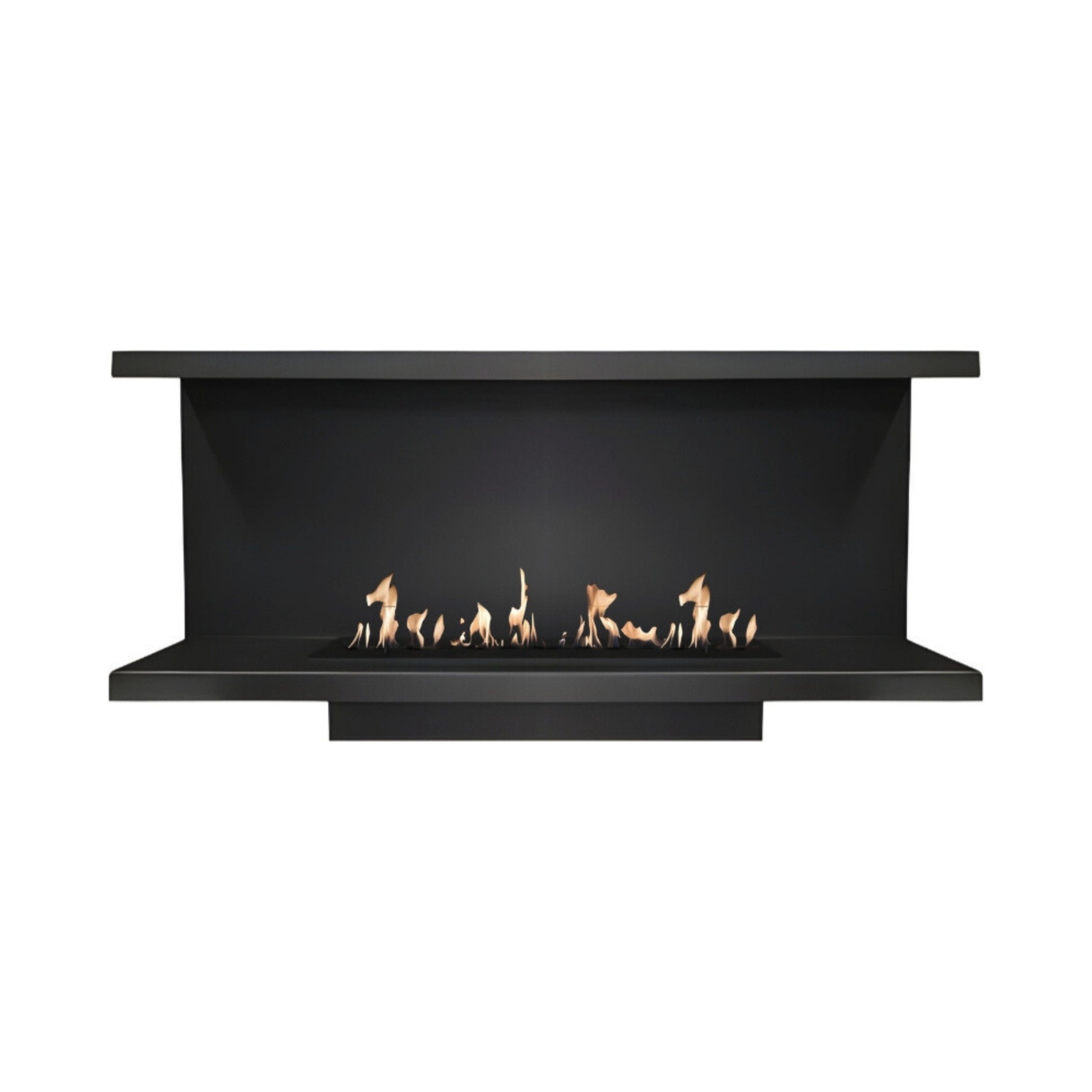 Made Driezijdig Inbouwhaard 110 cm