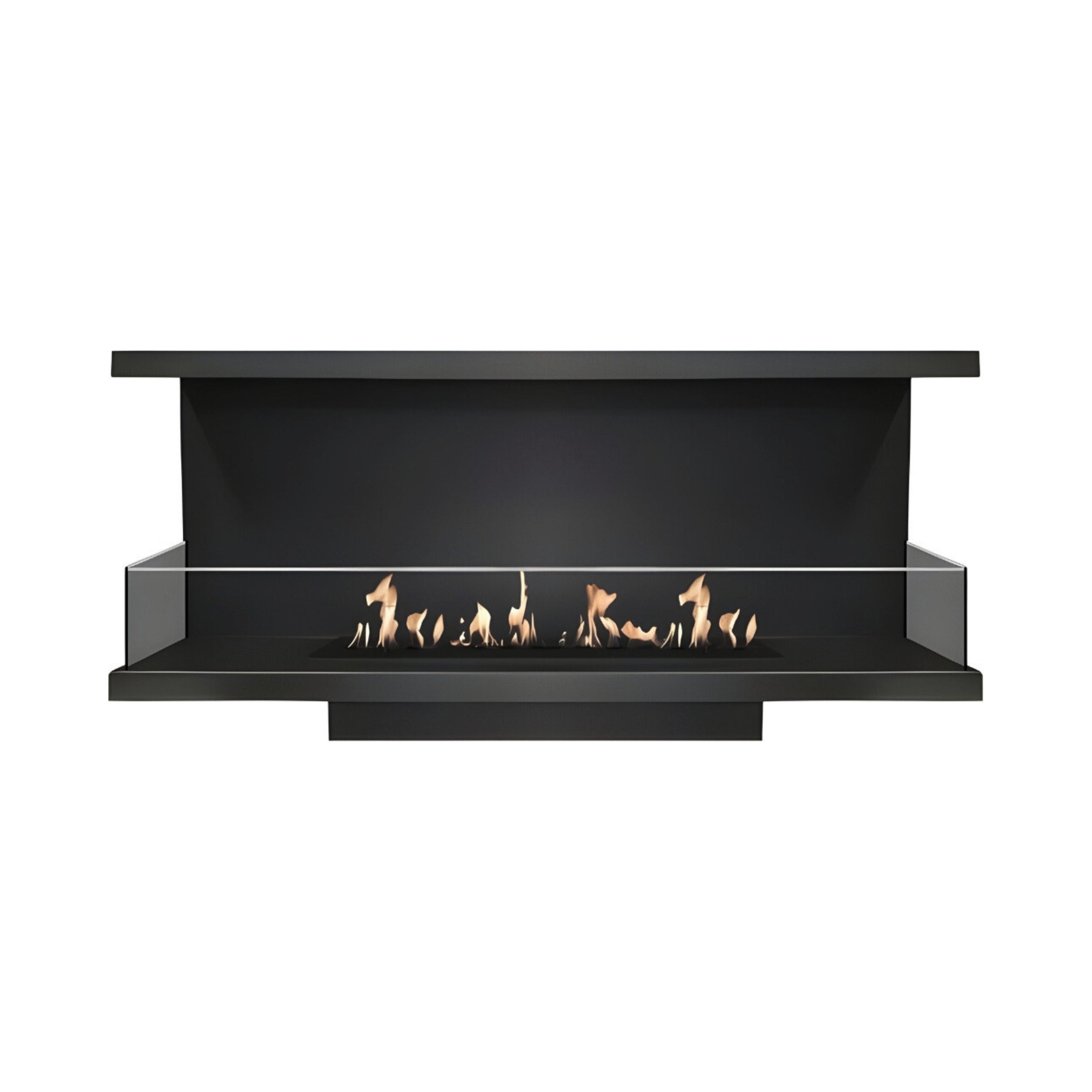 Made Driezijdig Inbouwhaard 110 cm