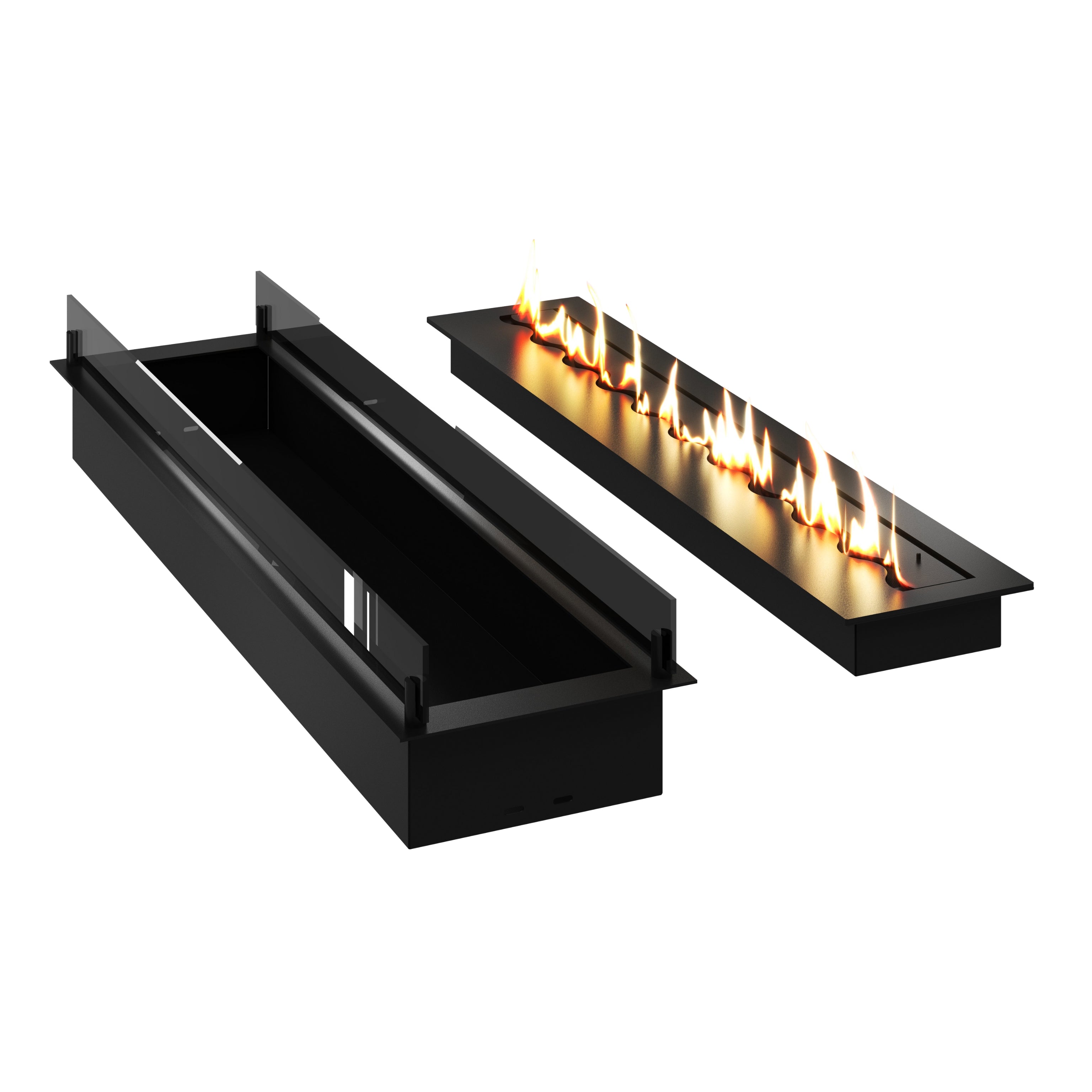 Solo Inzethaard Met Glas 120 cm