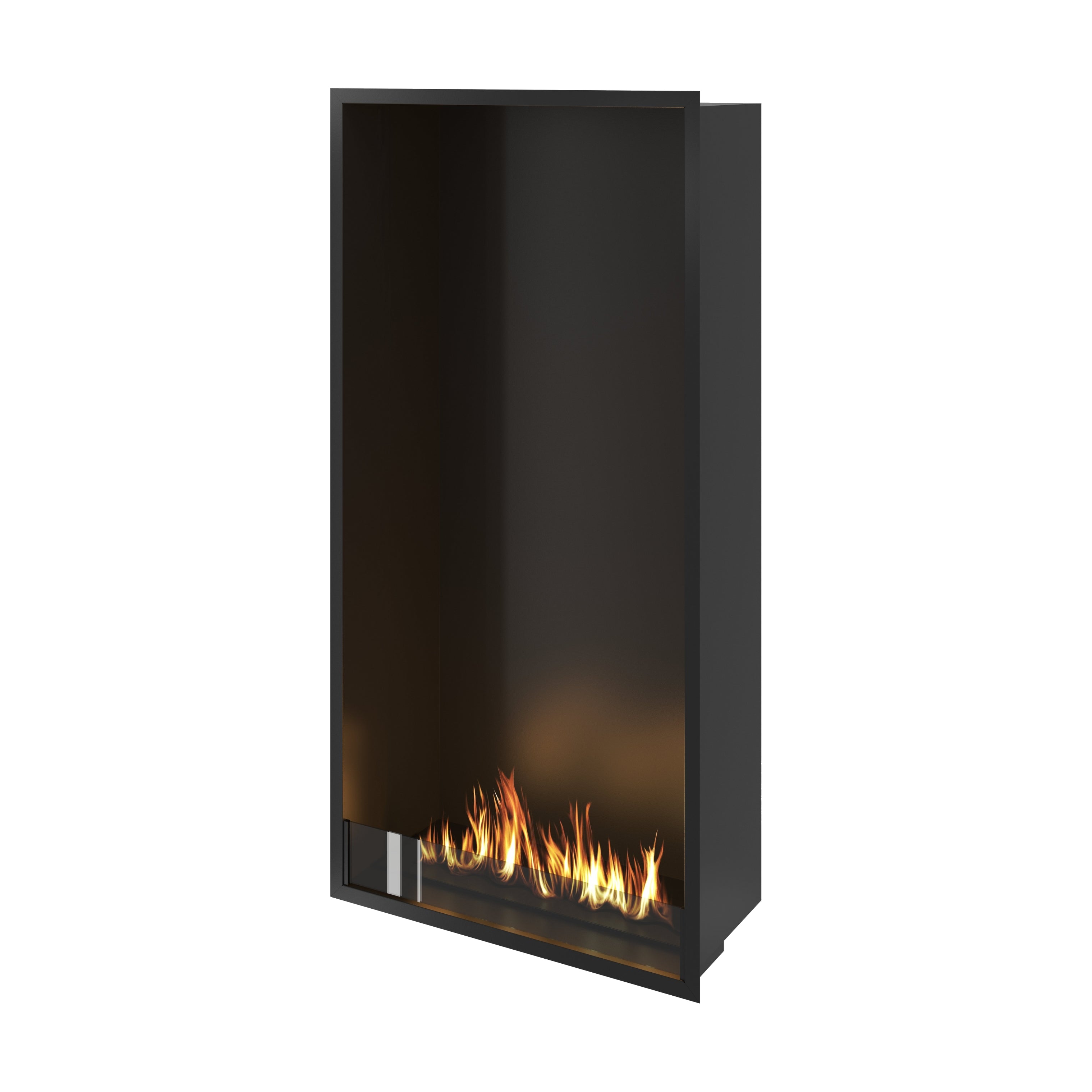 Selected Vertical Enkelzijdige Inbouwhaard 80 x 160 cm