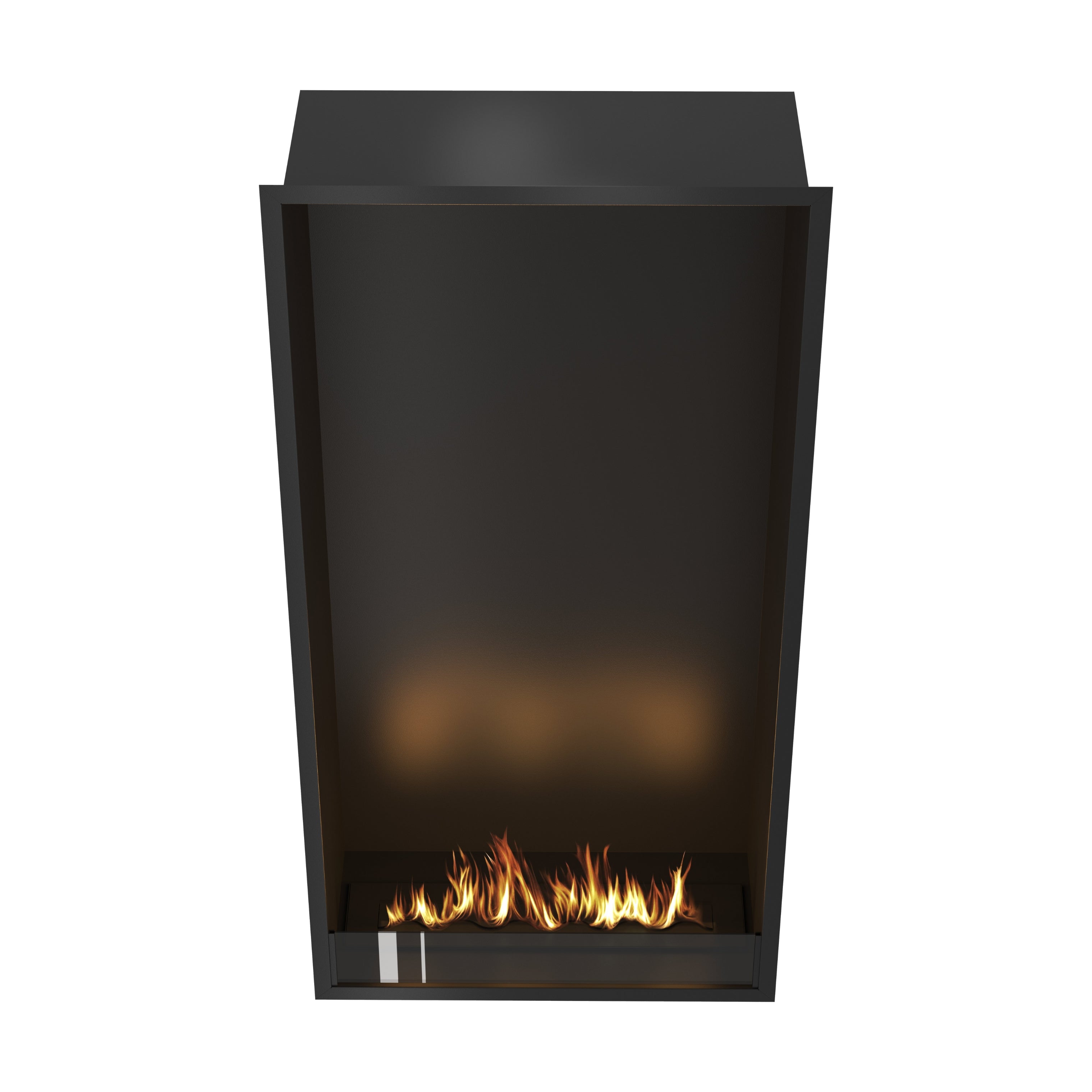 Selected Vertical Enkelzijdige Inbouwhaard 80 x 160 cm