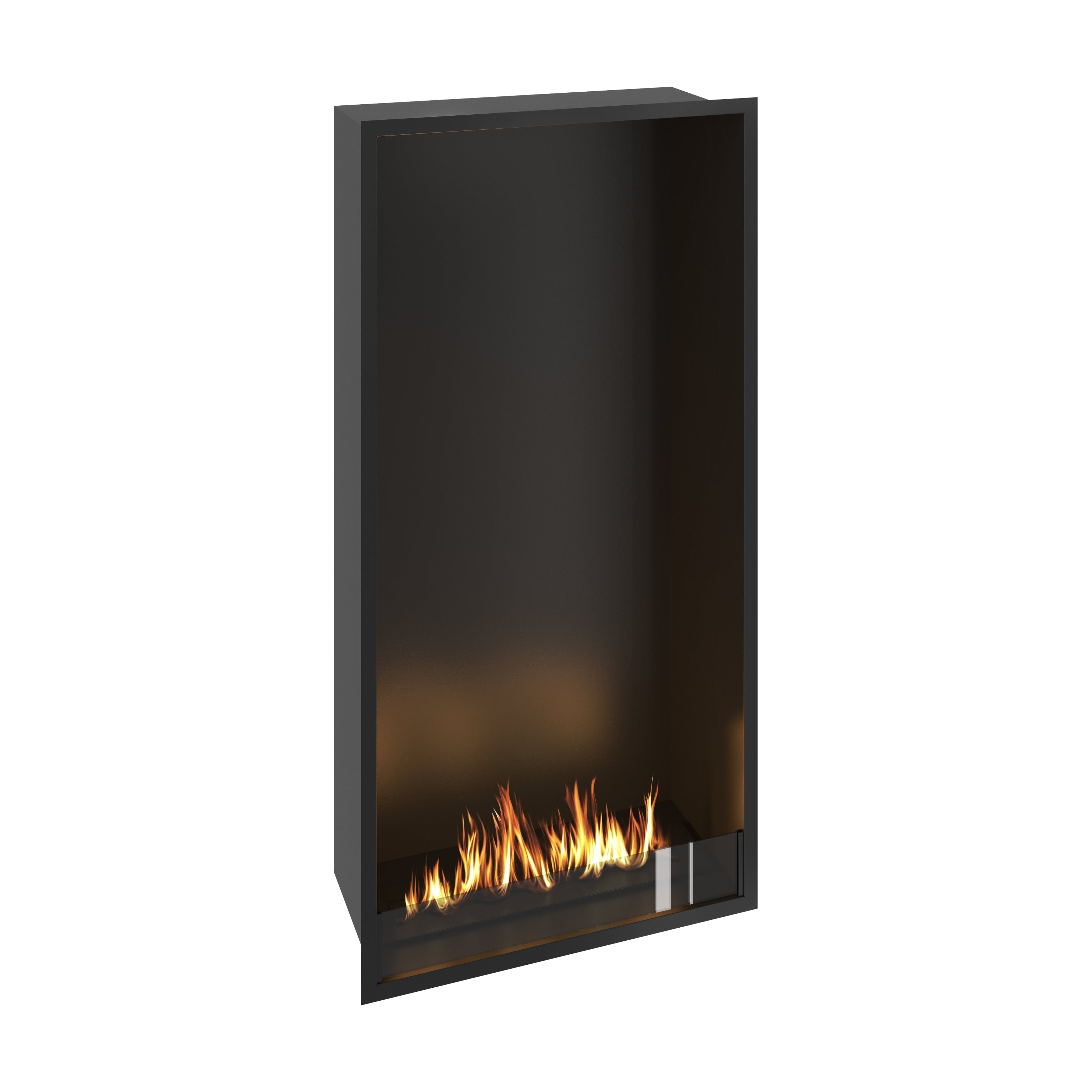 Selected Vertical Enkelzijdige Inbouwhaard 80 x 160 cm