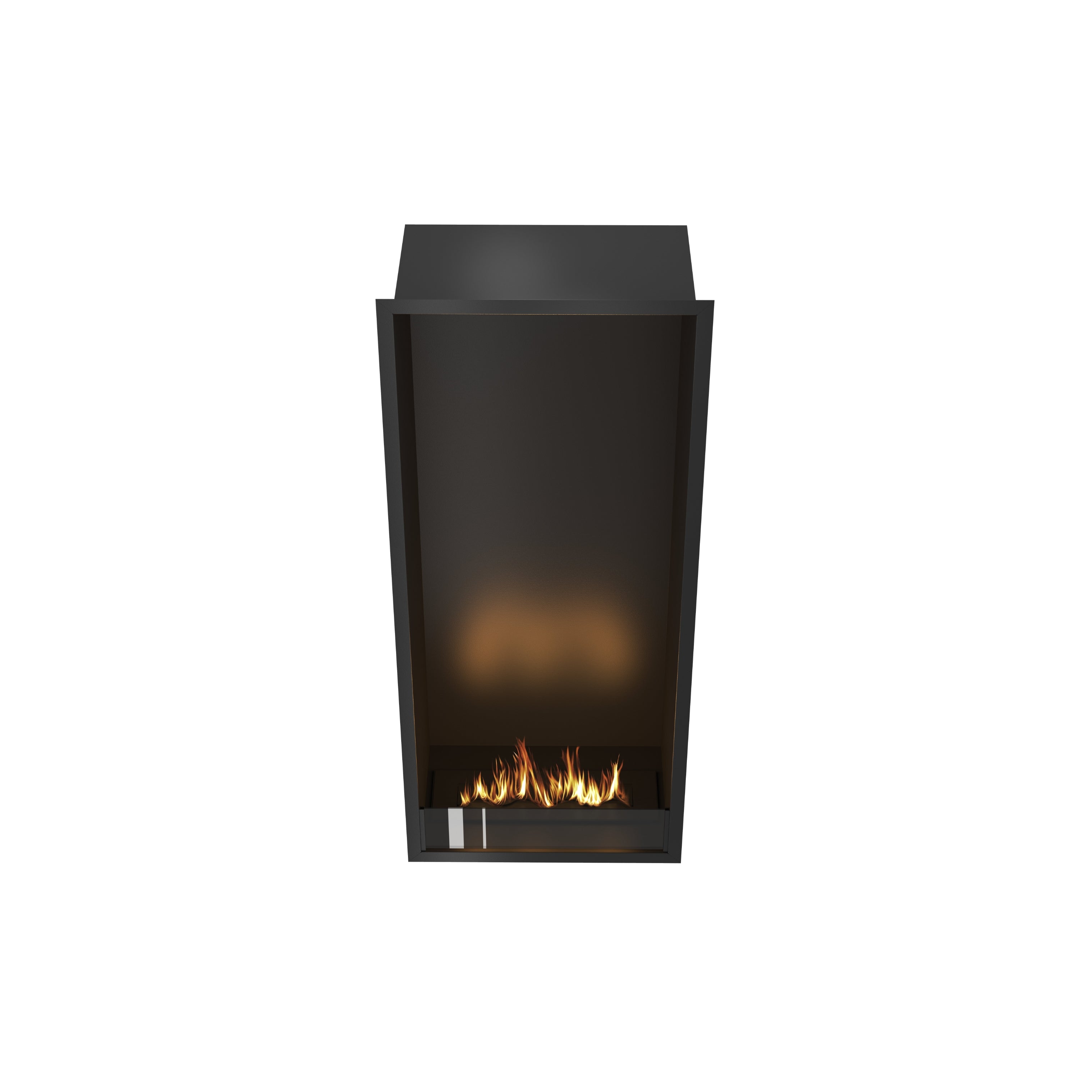 Selected Vertical Enkelzijdige Inbouwhaard 60 x 140 cm