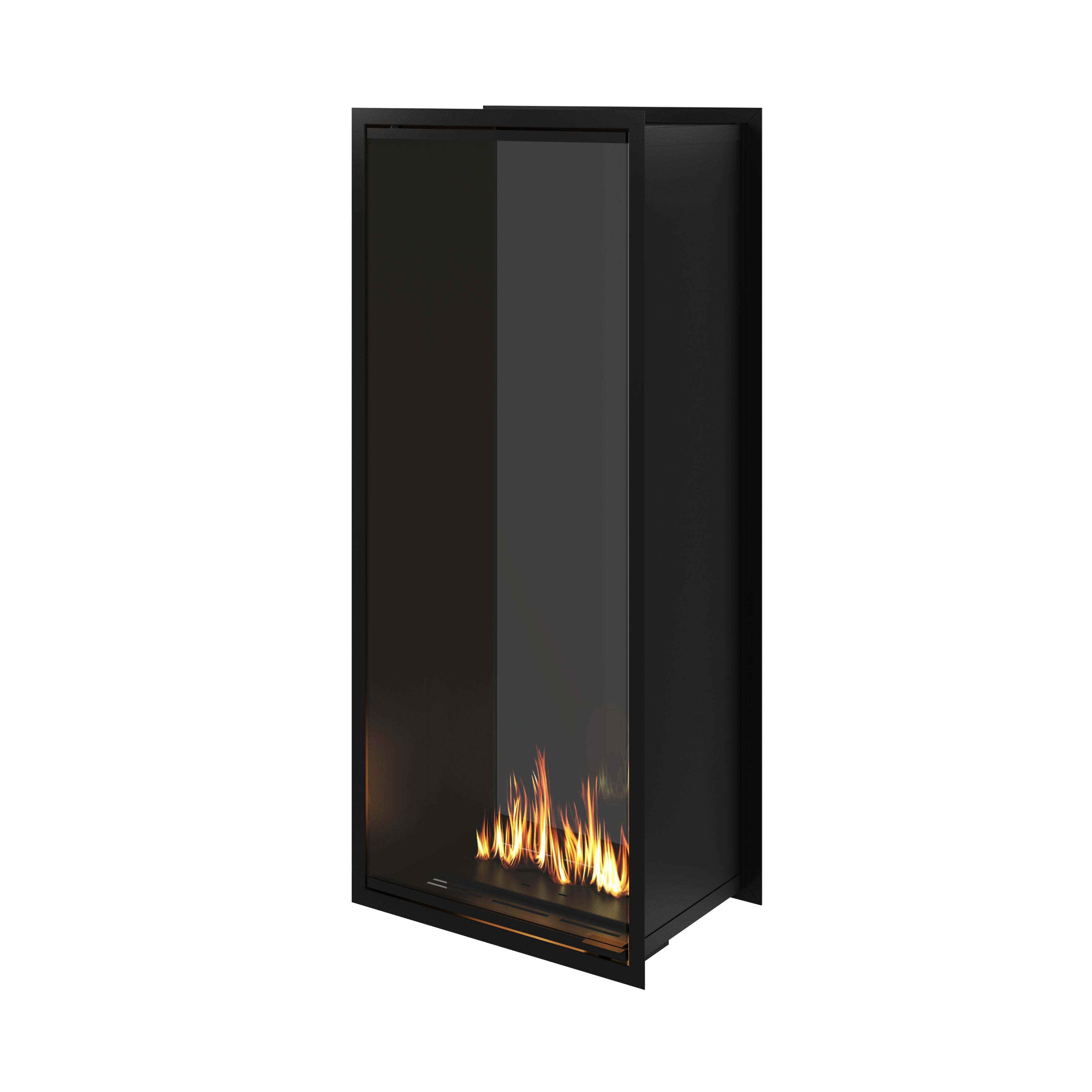 Fame Vertical Doorkijkhaard Met Volle Glas 60 x 140 cm