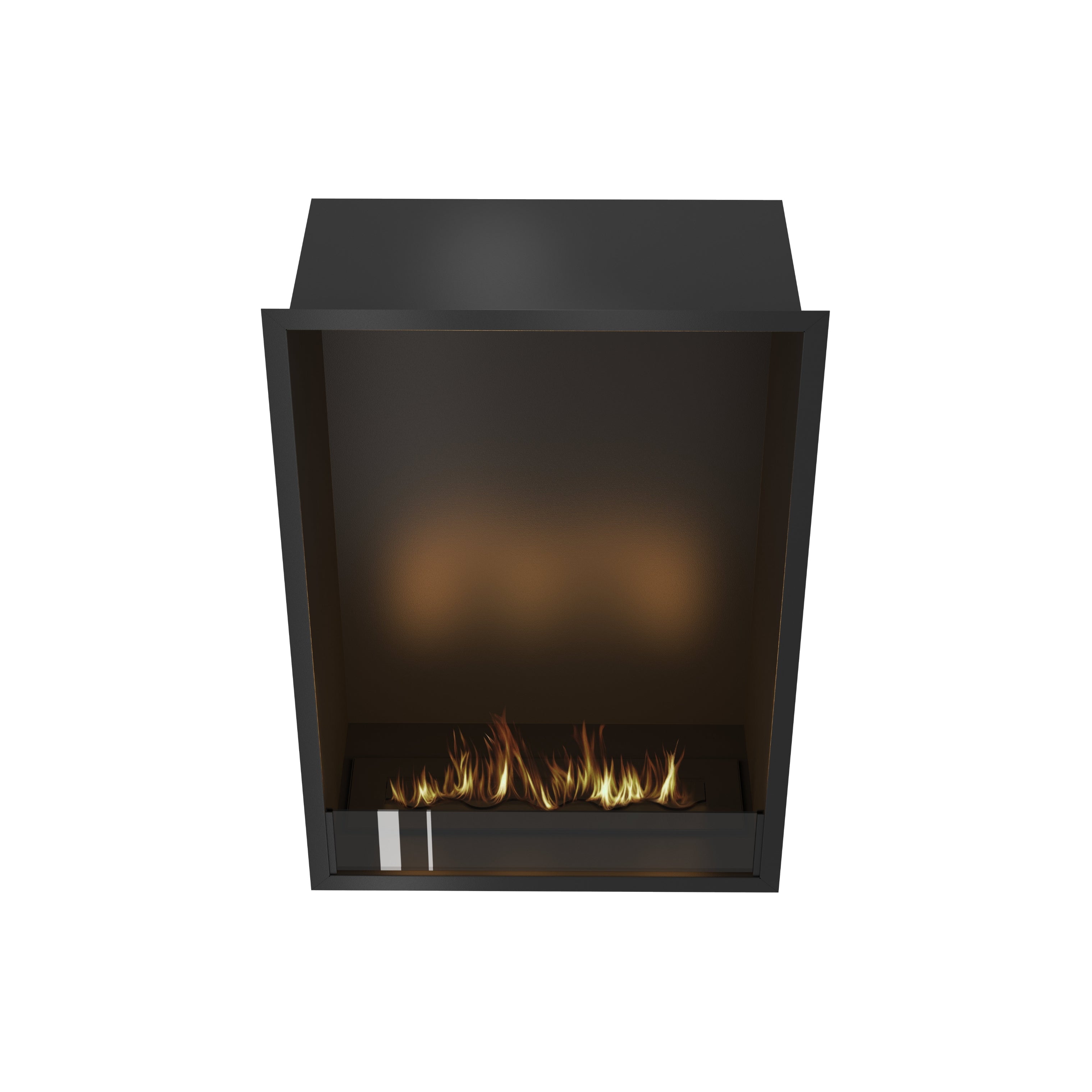 Selected Vertical Enkelzijdige Inbouwhaard 70 x 100 cm