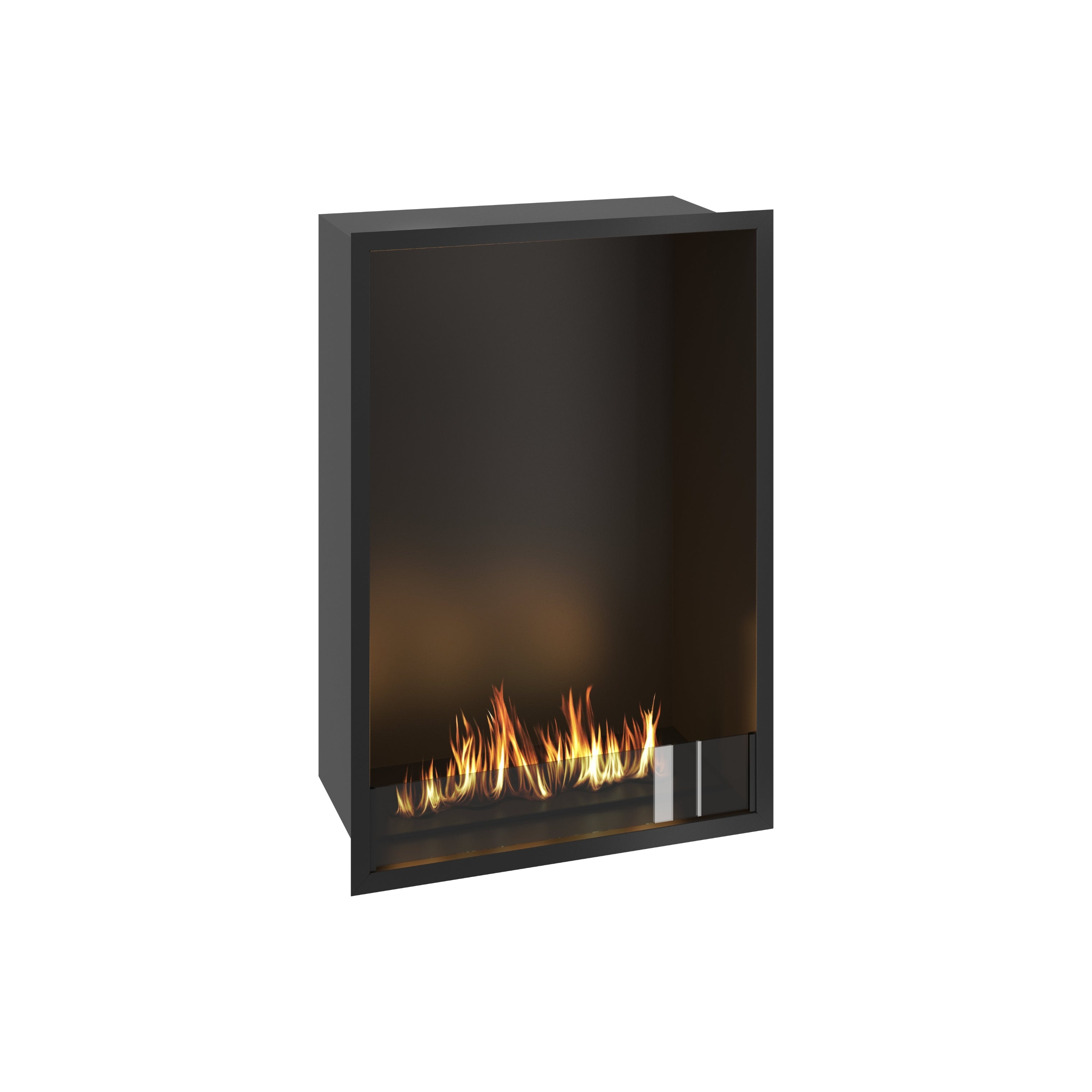 Selected Vertical Enkelzijdige Inbouwhaard 70 x 100 cm