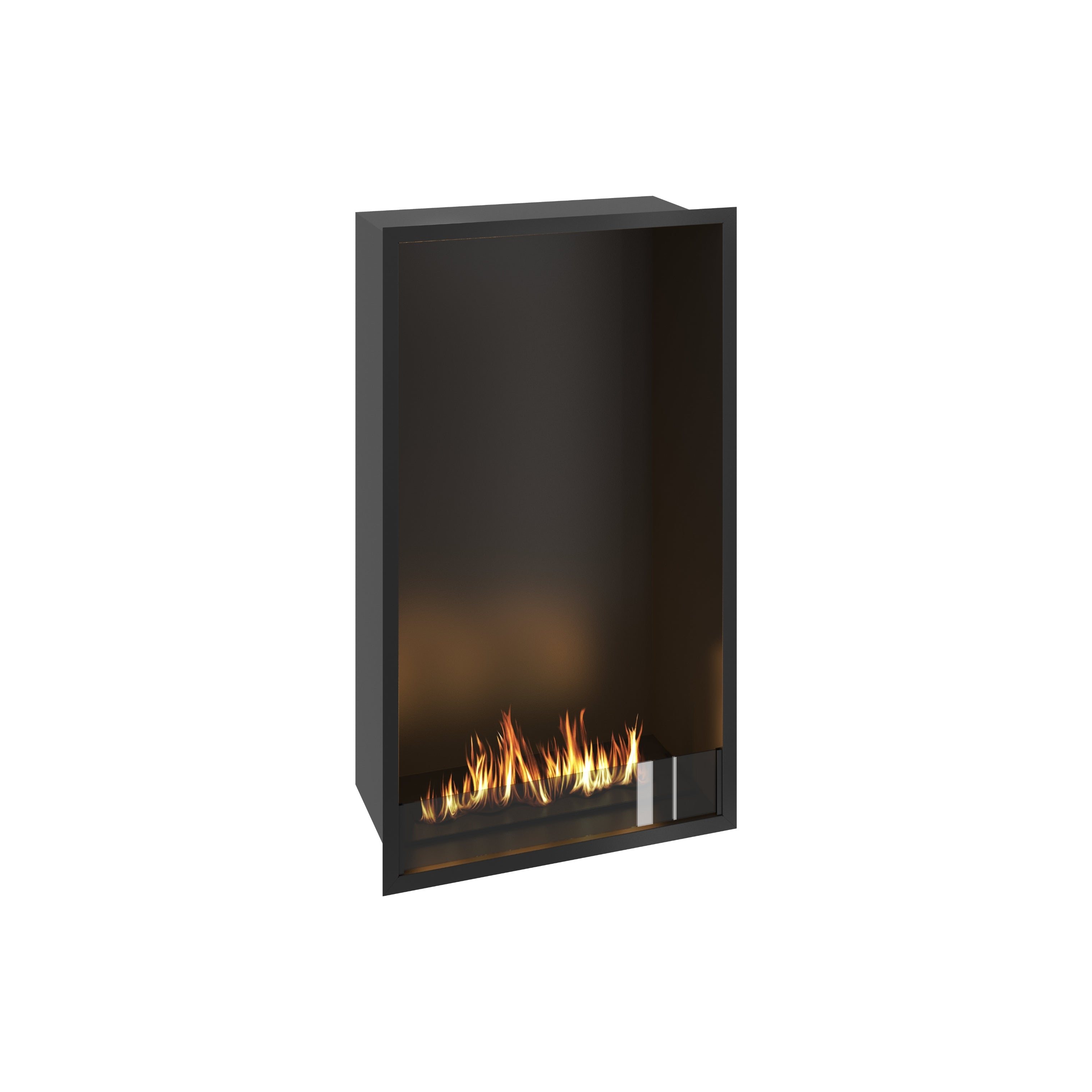 Selected Vertical Enkelzijdige Inbouwhaard 70 x 120 cm