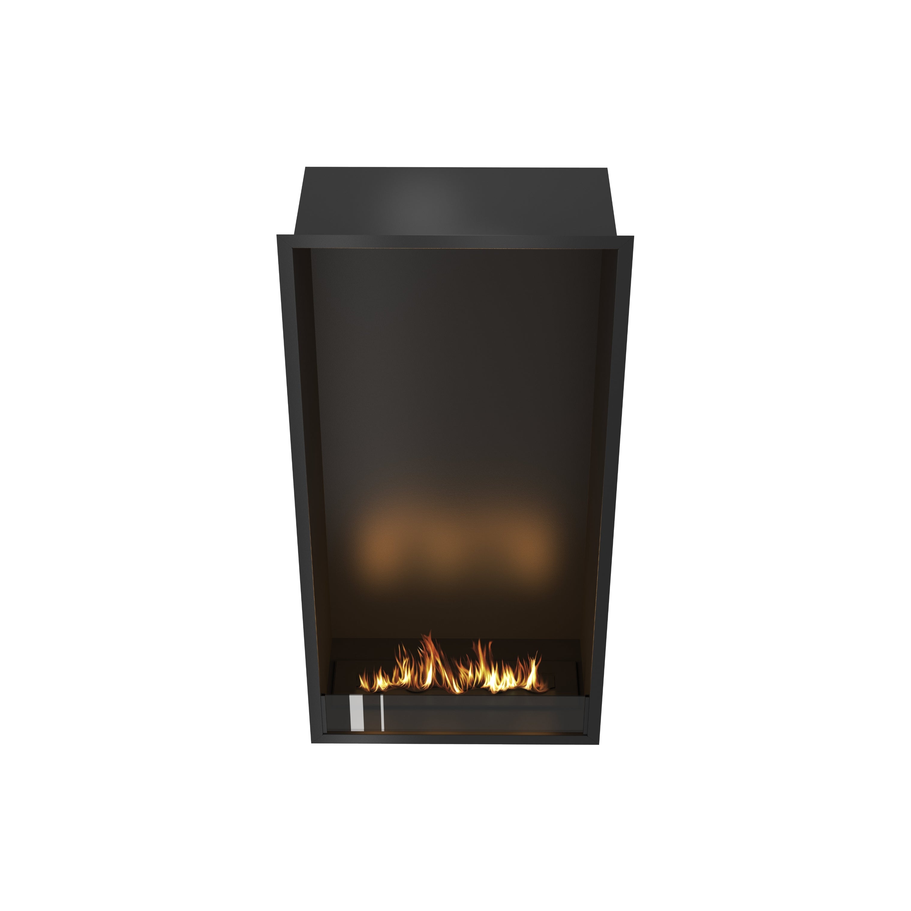 Selected Vertical Enkelzijdige Inbouwhaard 70 x 140 cm