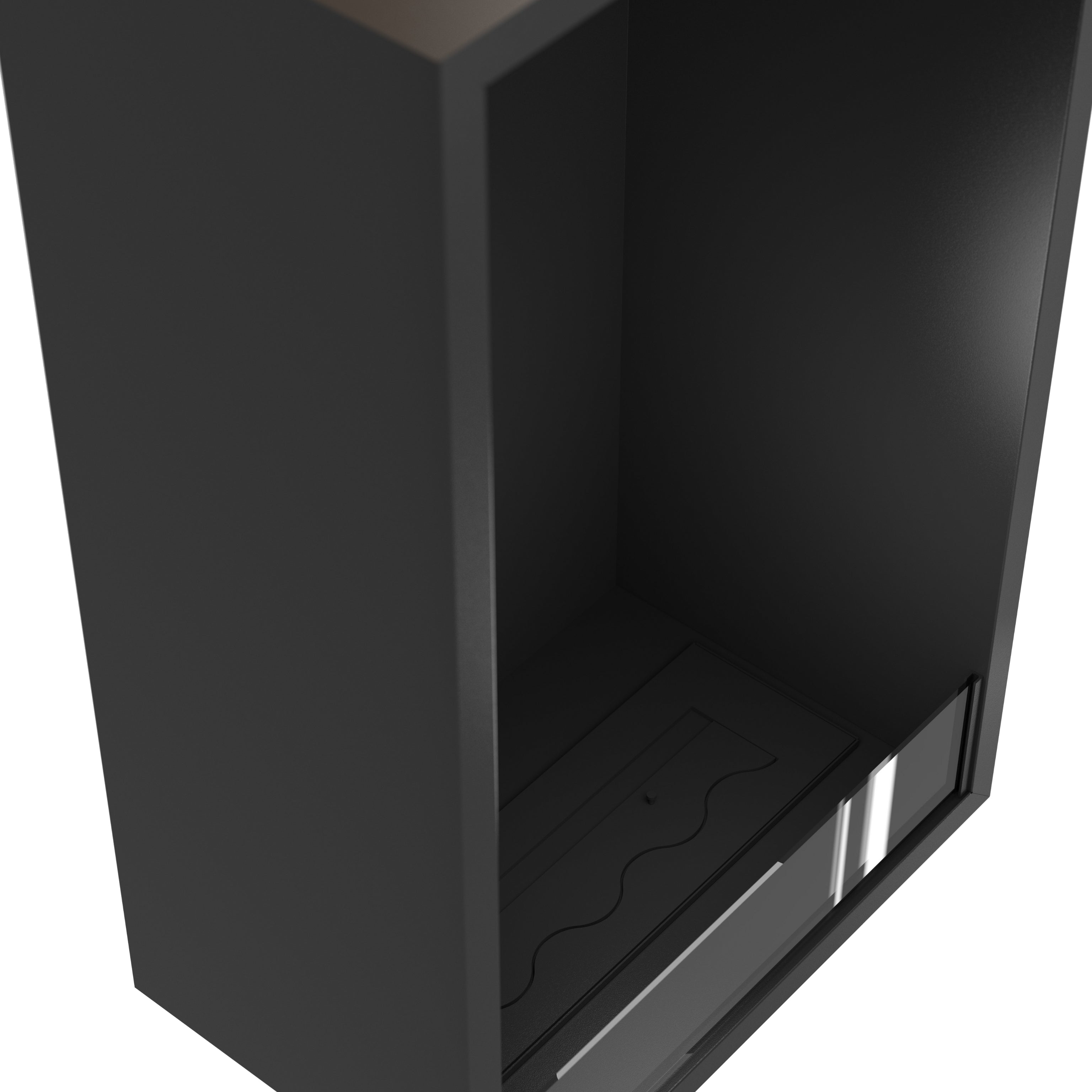 Selected Vertical Enkelzijdige Inbouwhaard 60 x 100 cm