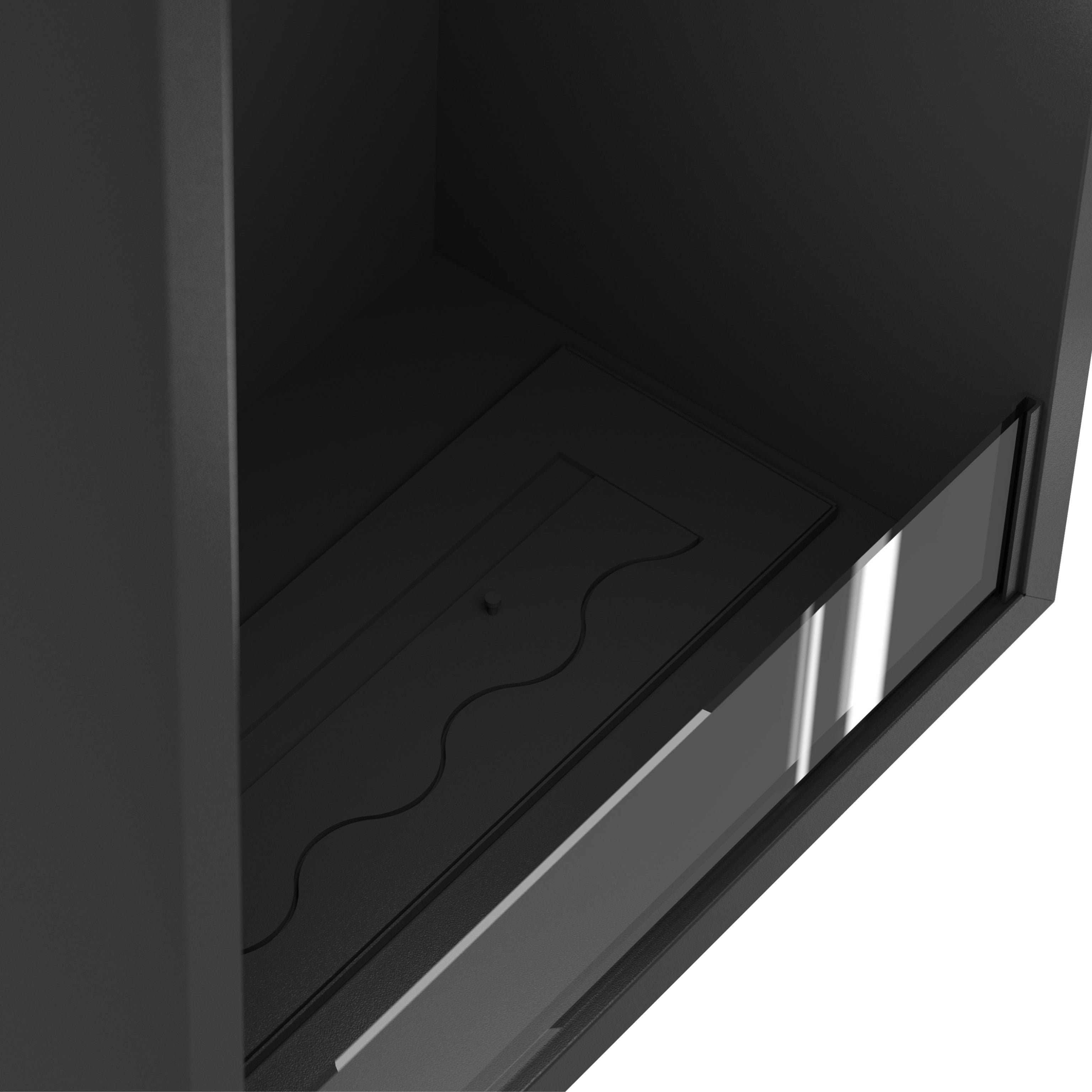 Selected Vertical Enkelzijdige Inbouwhaard 60 x 100 cm