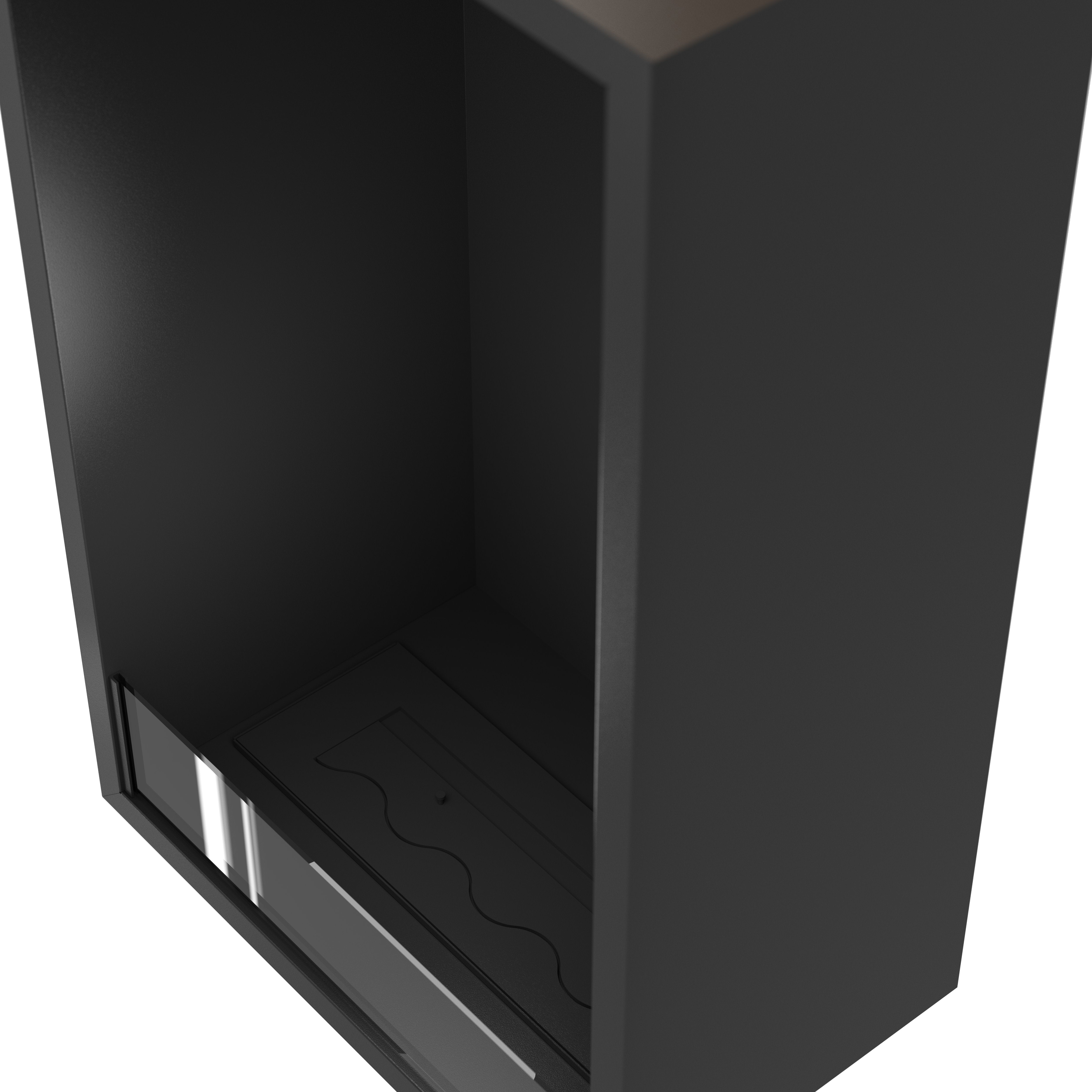 Selected Vertical Enkelzijdige Inbouwhaard 60 x 100 cm