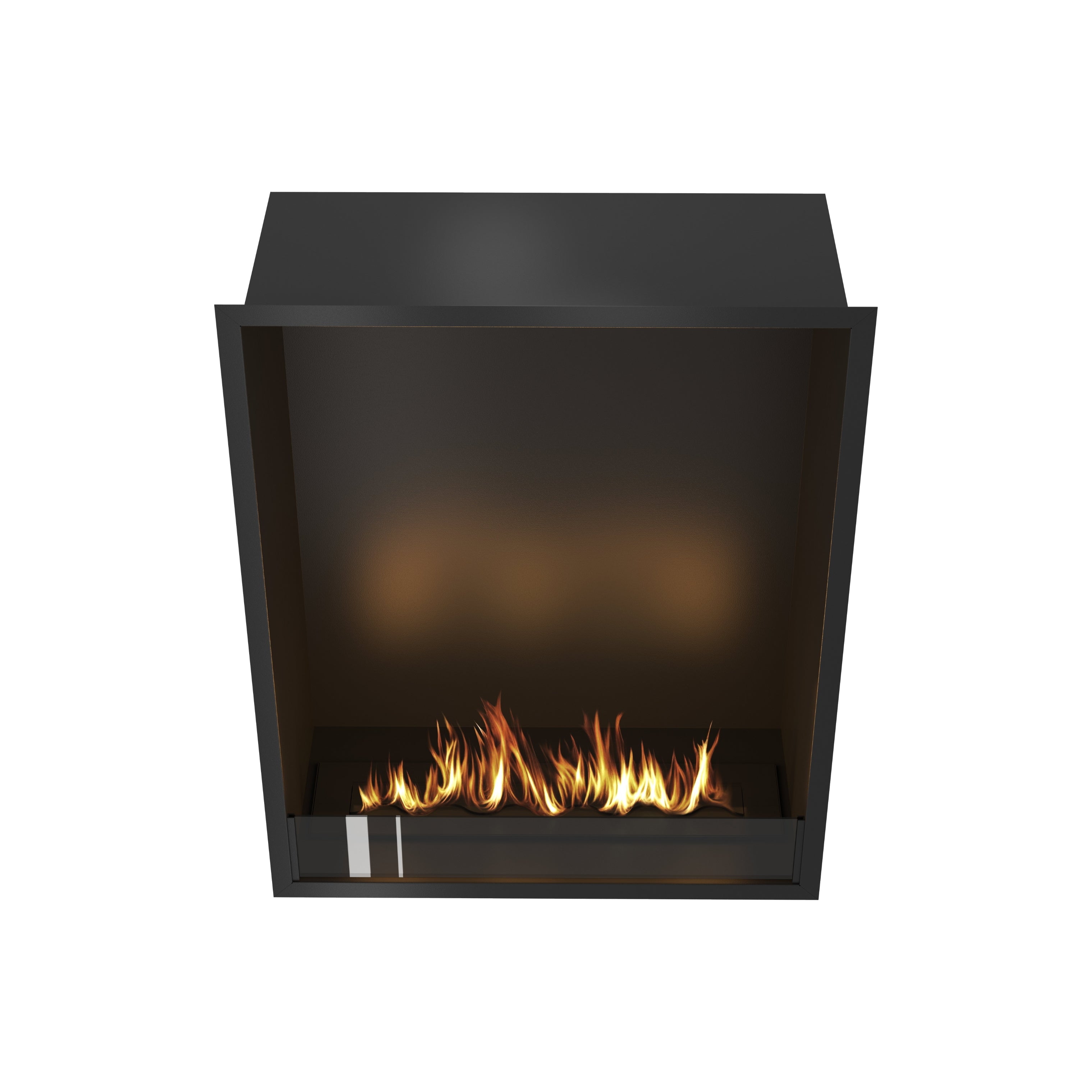 Selected Vertical Enkelzijdige Inbouwhaard 80 x 100 cm