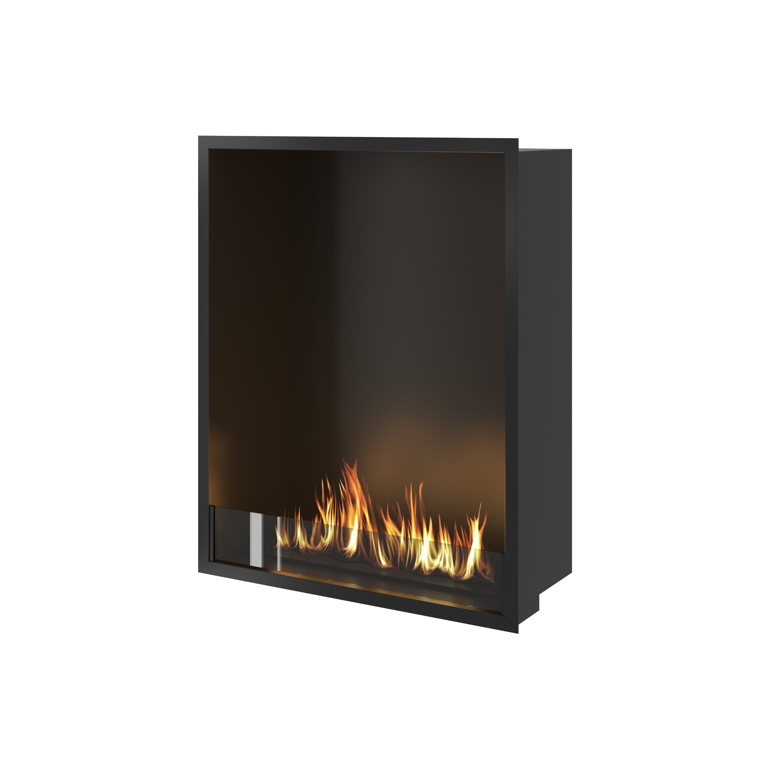 Selected Vertical Enkelzijdige Inbouwhaard 80 x 100 cm