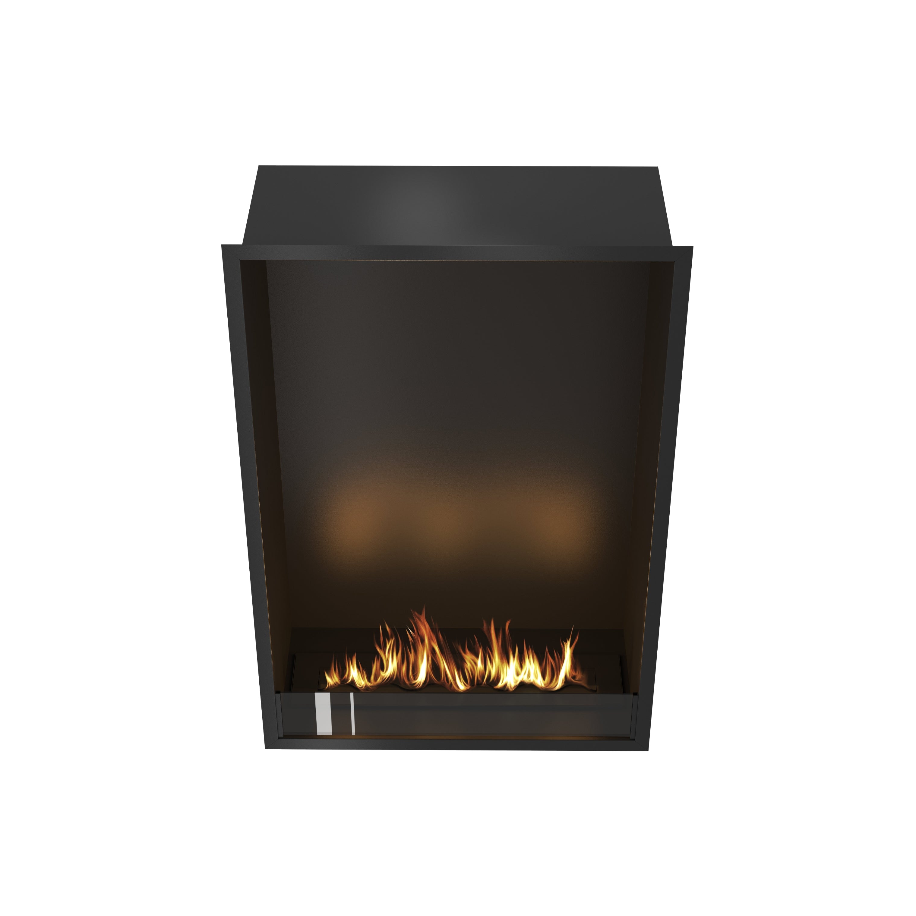 Selected Vertical Enkelzijdige Inbouwhaard 80 x 120 cm