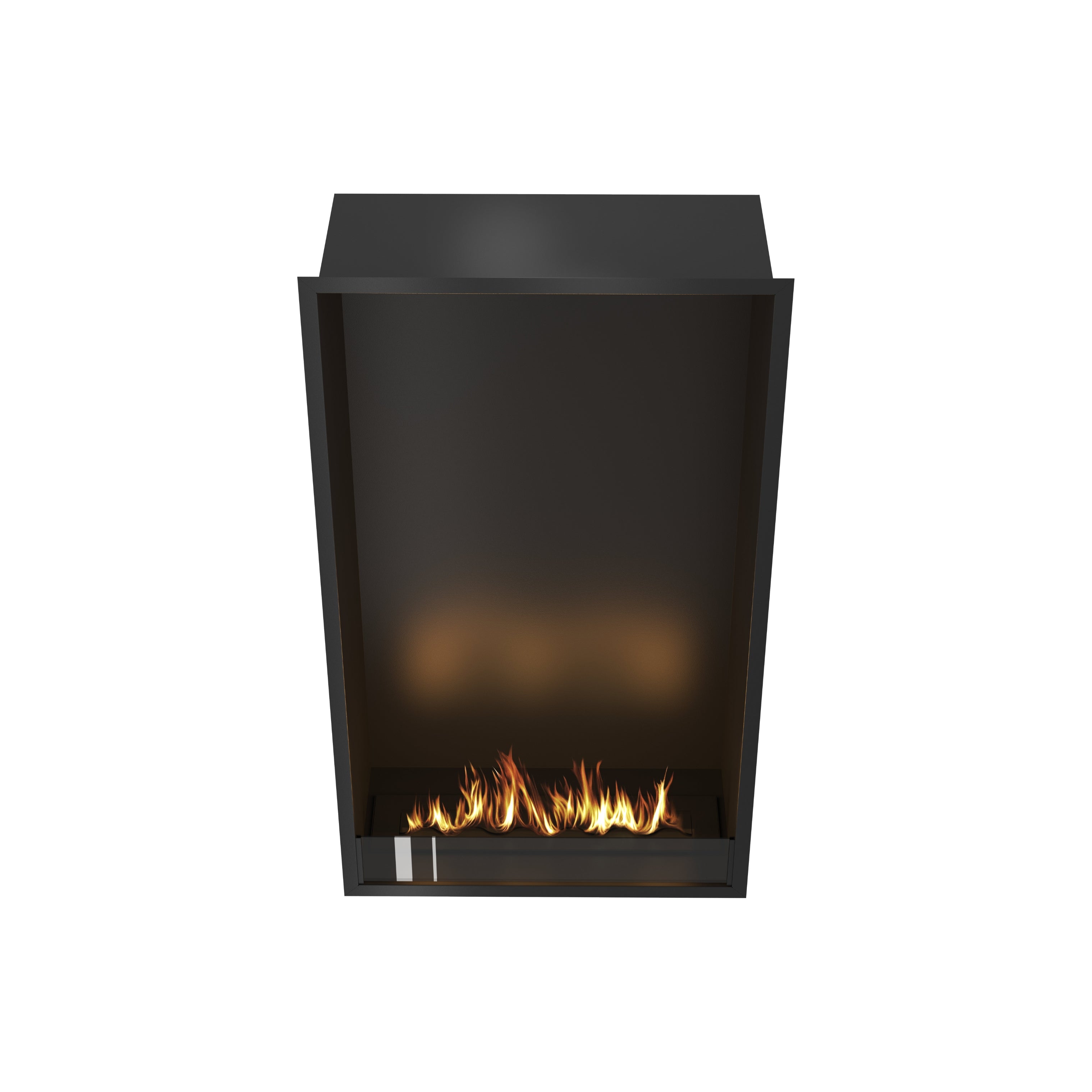 Selected Vertical Enkelzijdige Inbouwhaard 80 x 140 cm