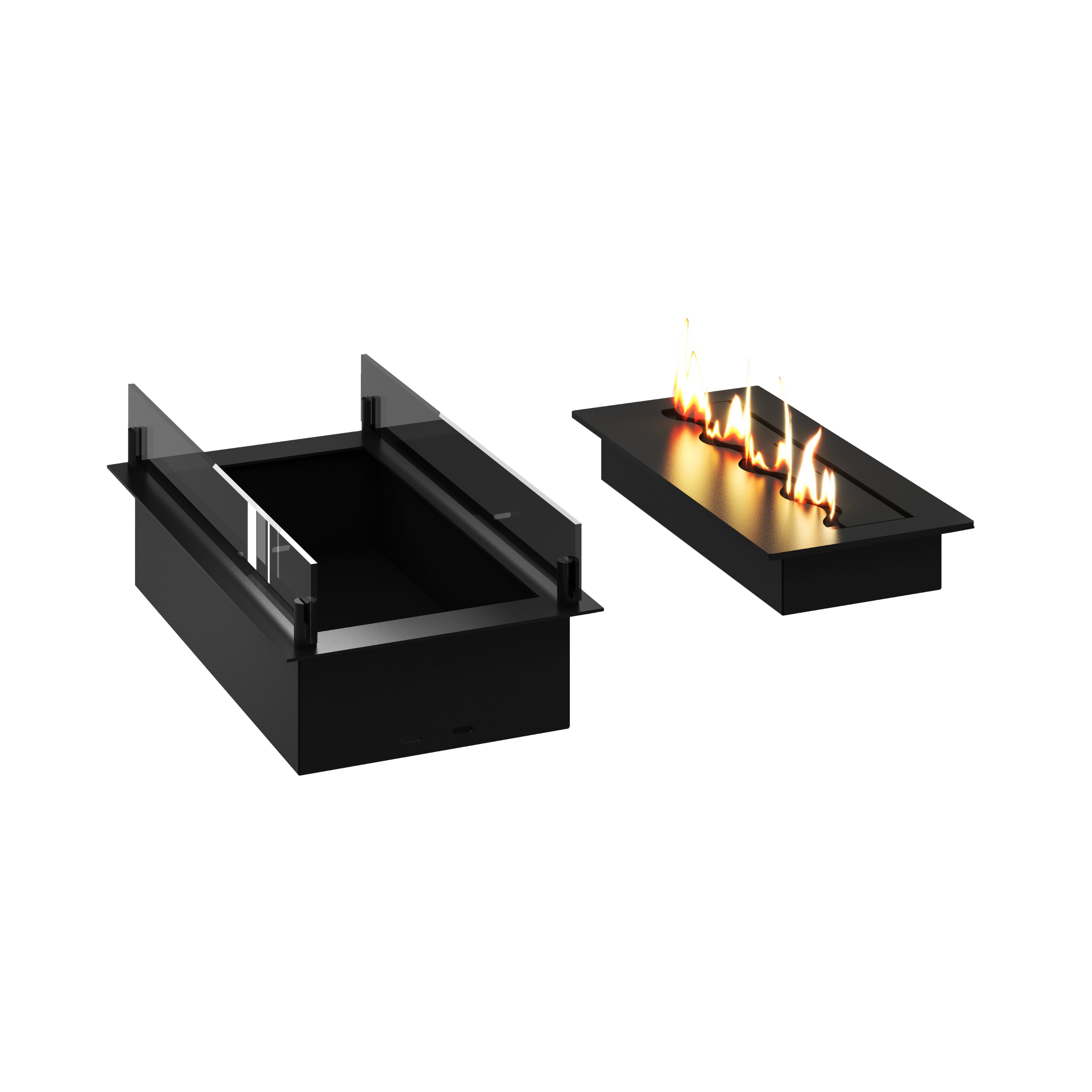 Solo Inzethaard Met Glas 60 cm