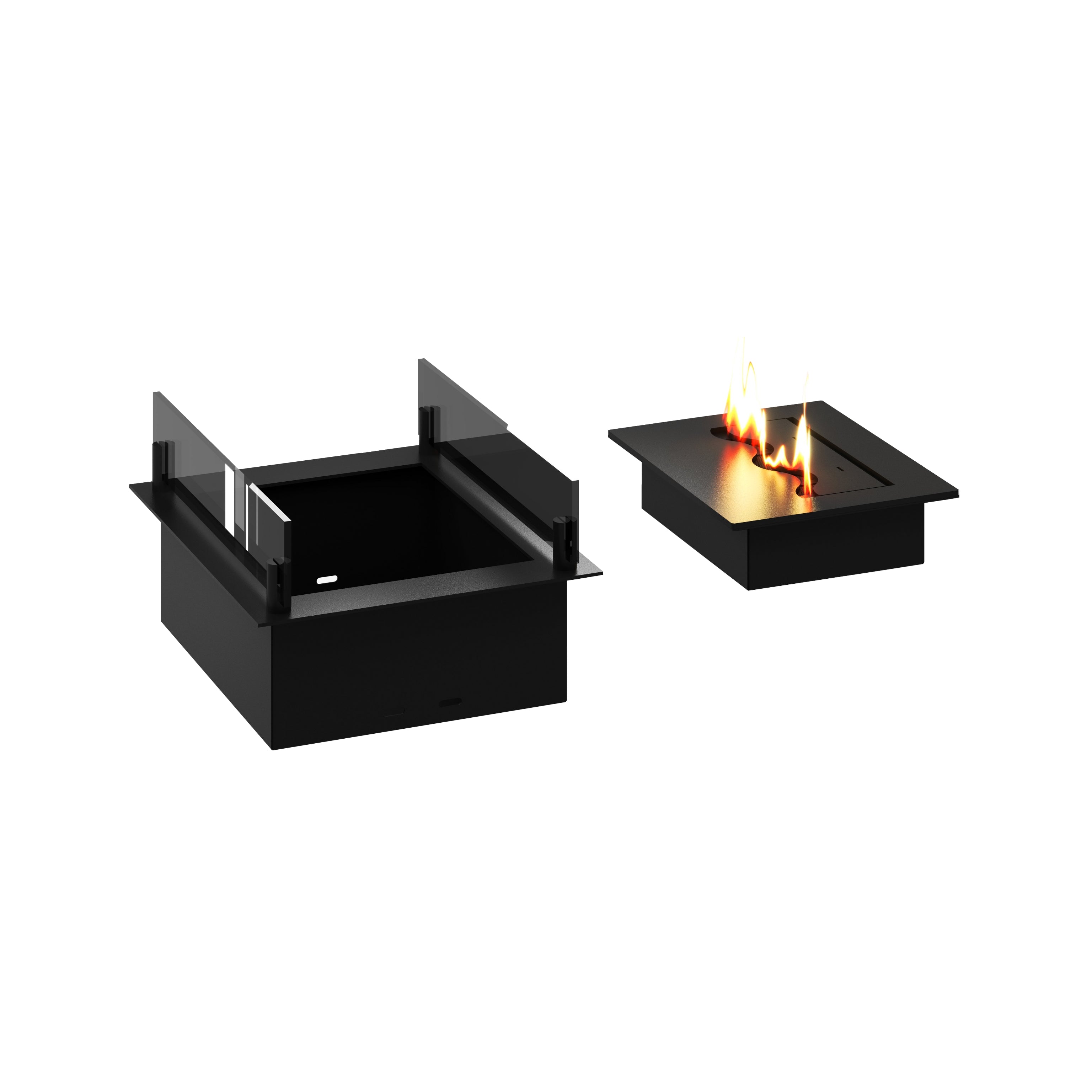 Solo Inzethaard Met Glas 50 cm