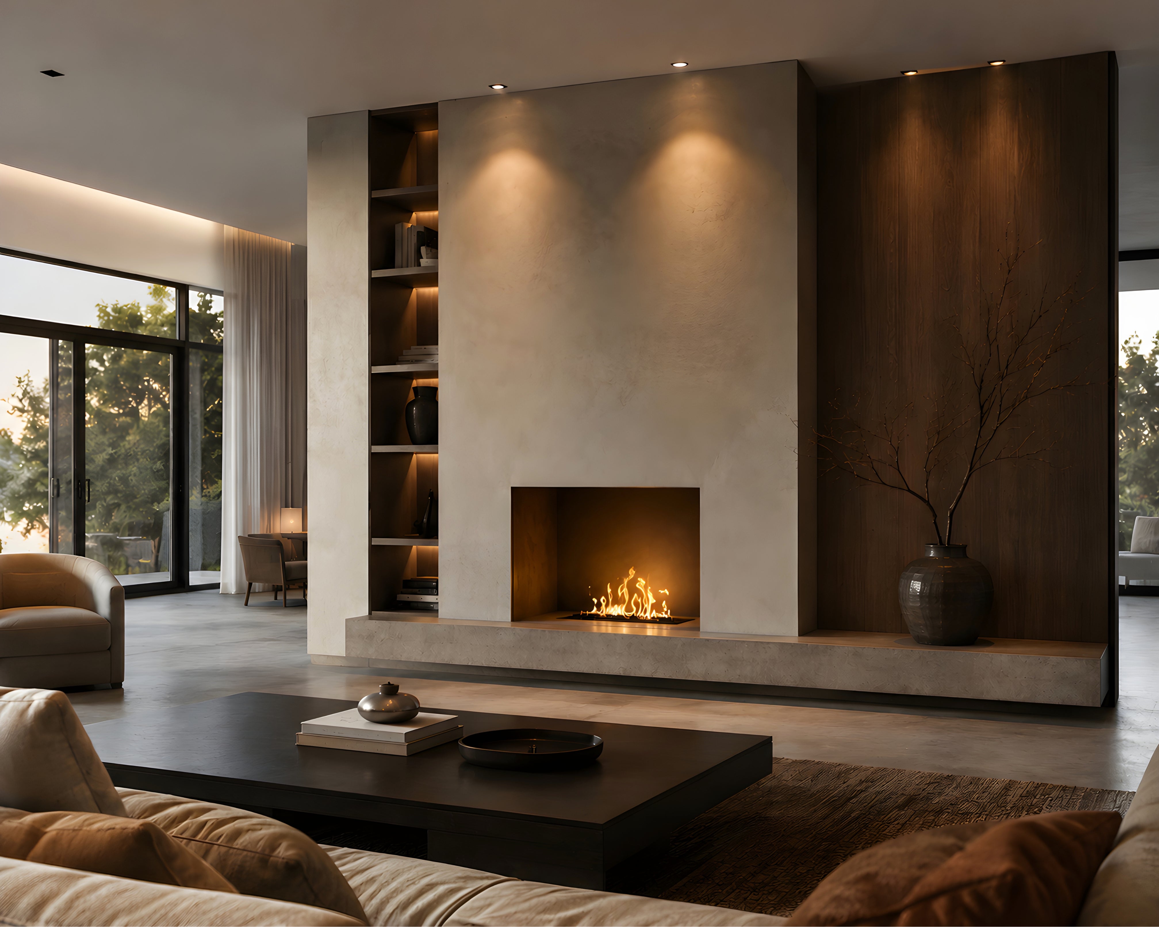Solo Wave Inbouwbrander RVS 30 cm