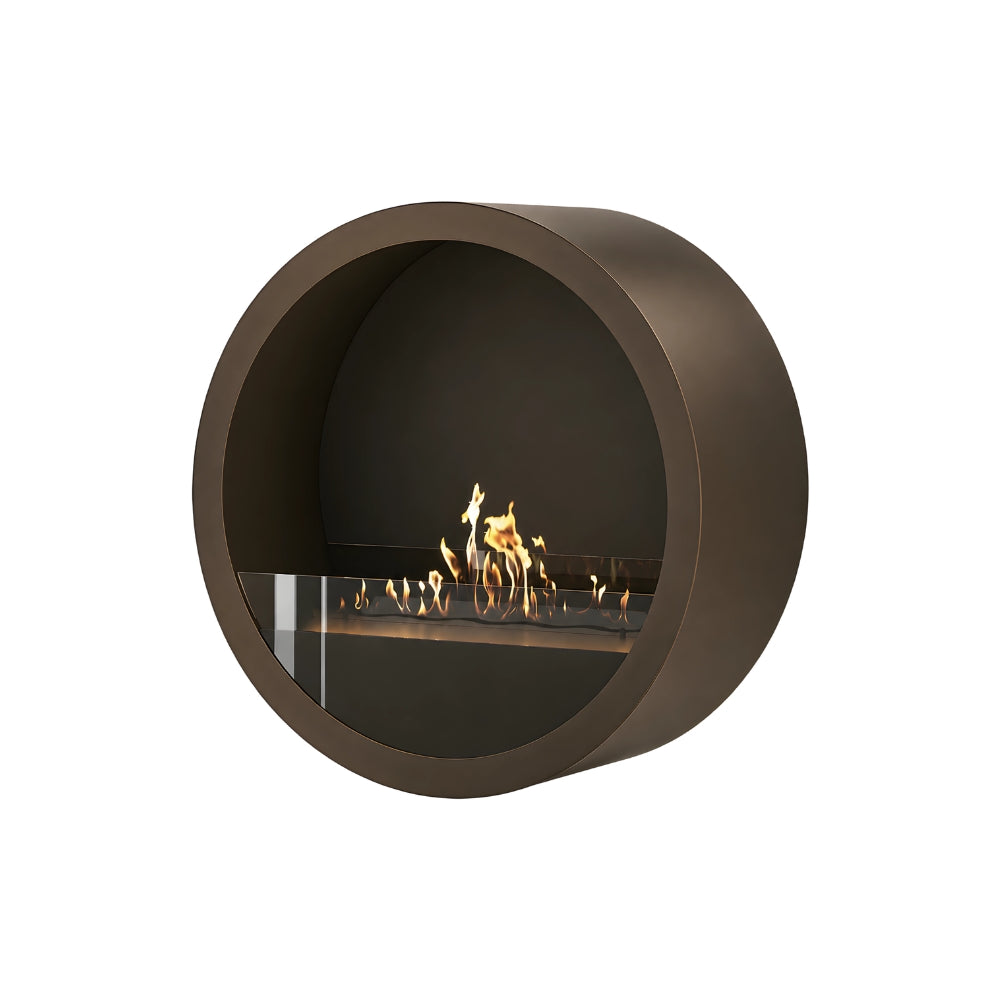 Aurel Roundfire Wandhaard Donker Brons Ø80 - Ø120 cm