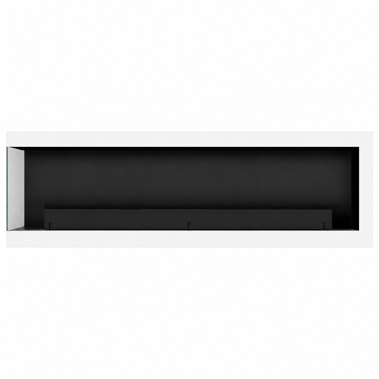 Base Box Links Hangende Hoekhaard Wit 160 cm