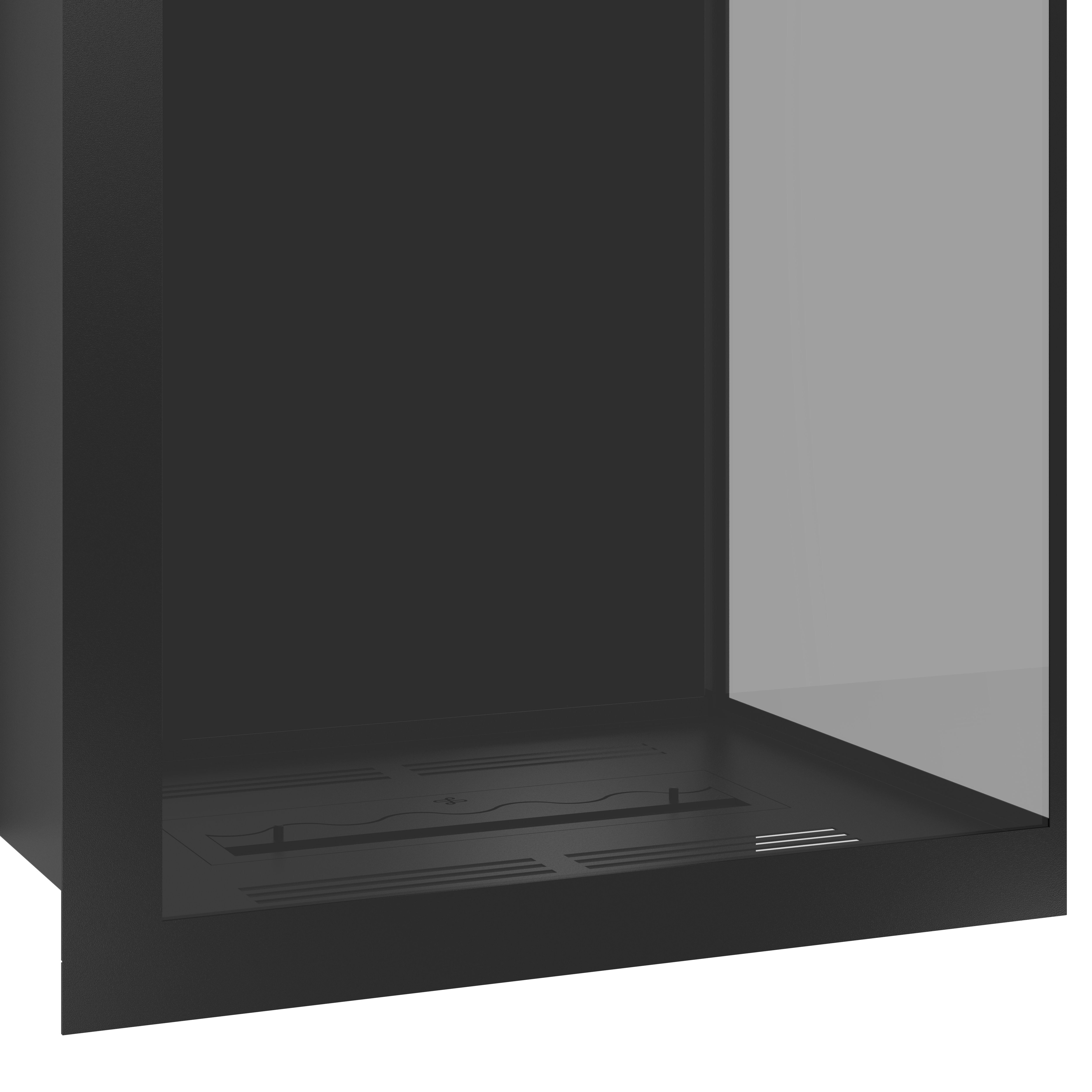 Base Vertical Hoekhaard Rechts Volle Glas 80 x 160 cm
