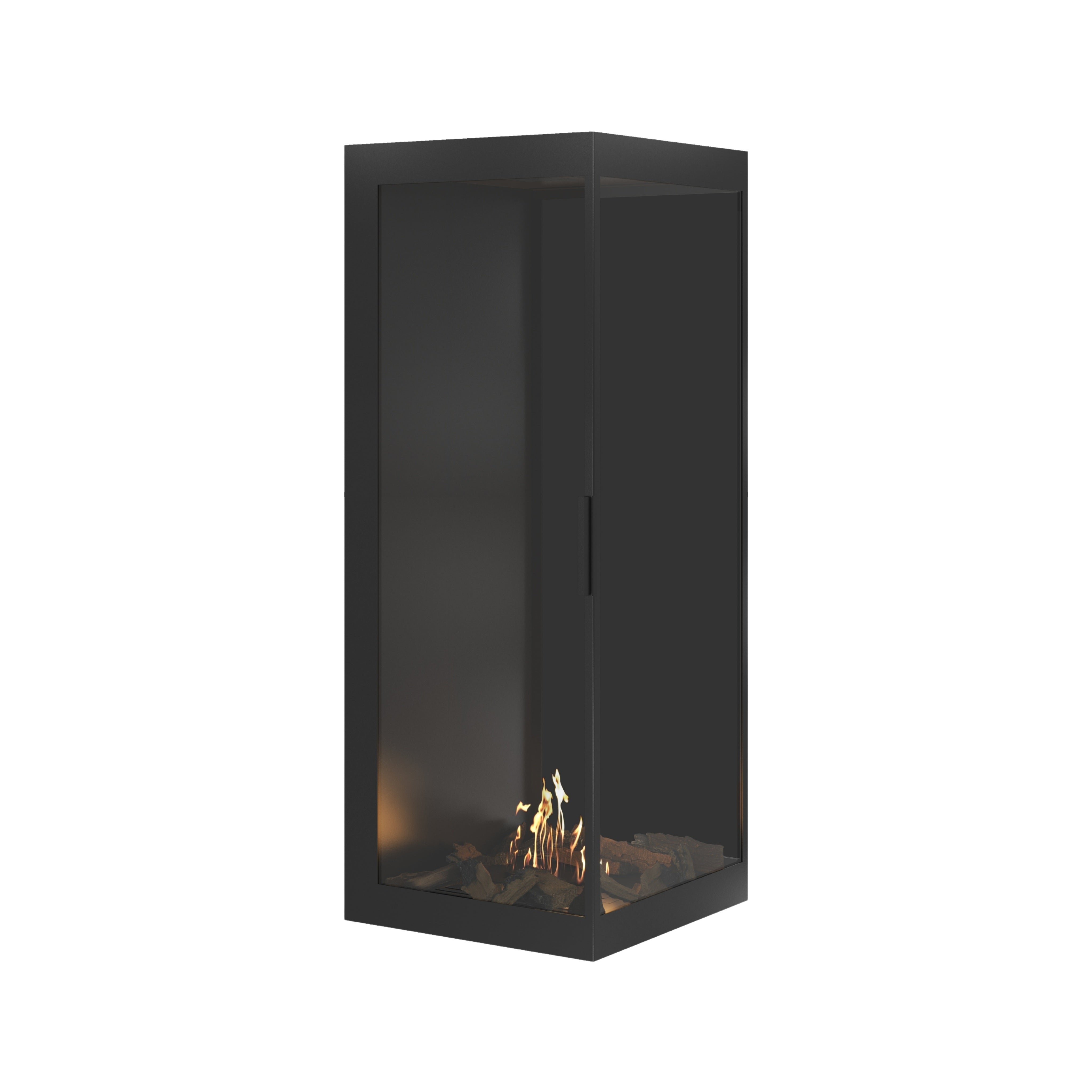 Base Vertical Hoekhaard Rechts Volle Glas 60 x 140 cm