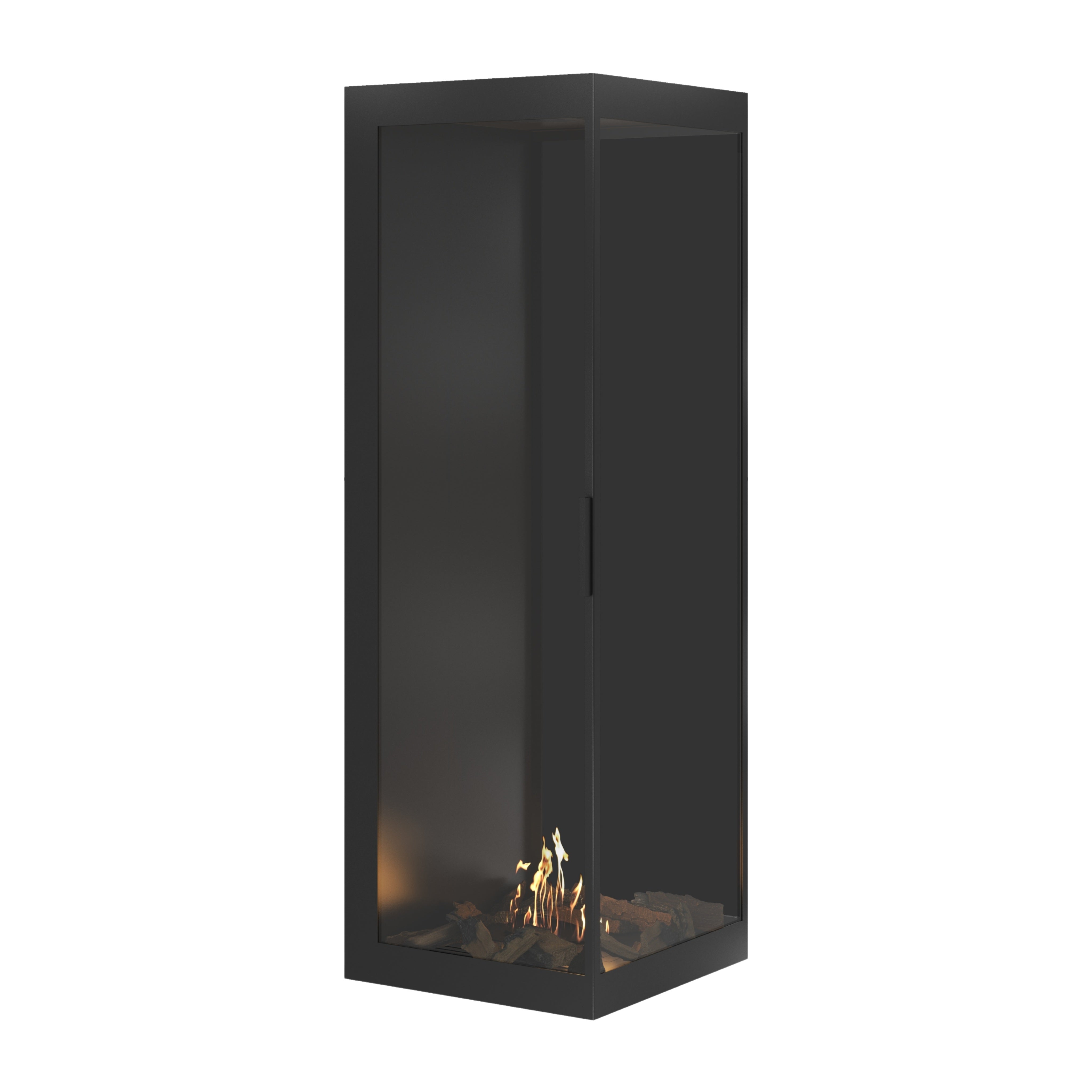 Base Vertical Hoekhaard Rechts Volle Glas 60 x 180 cm