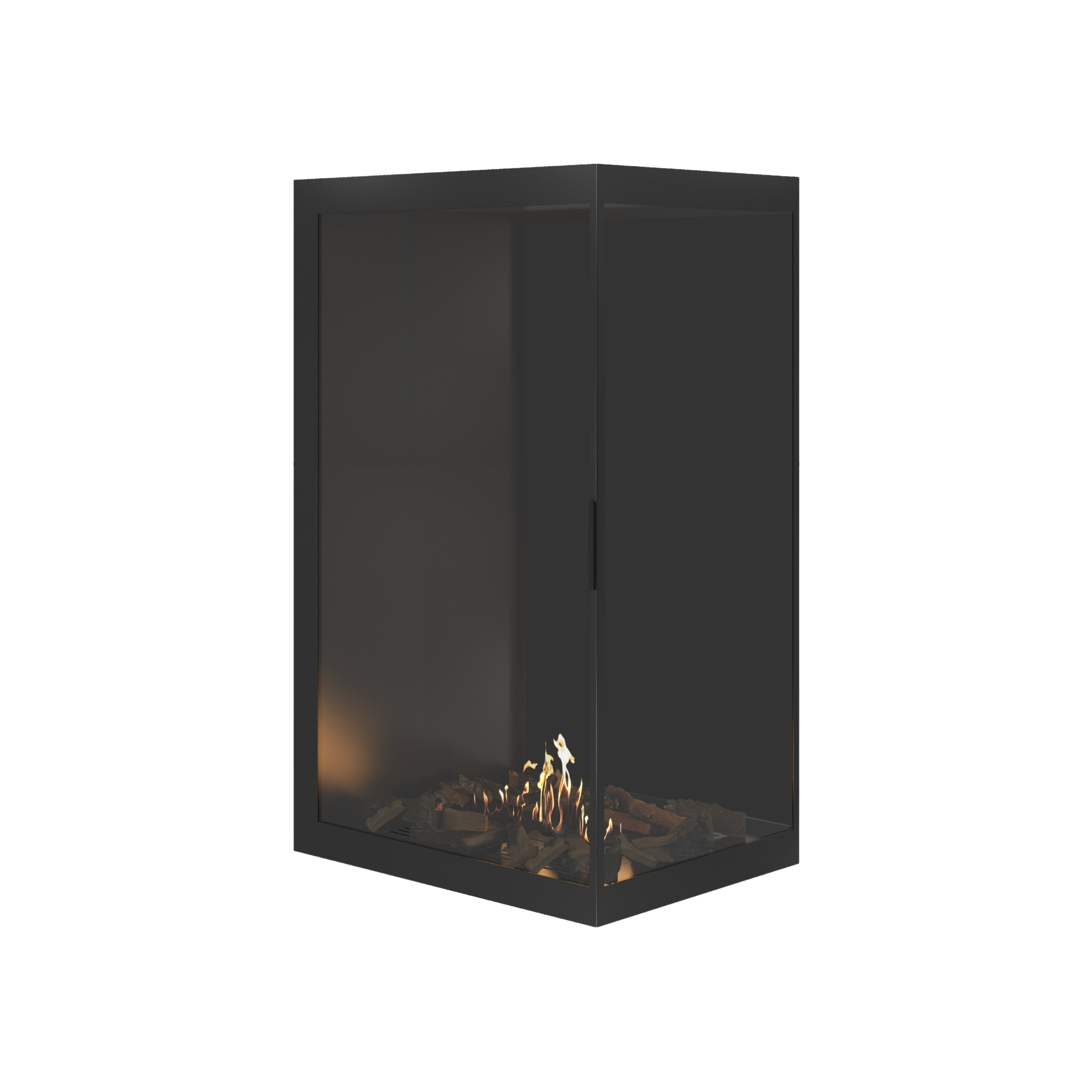 Base Vertical Hoekhaard Rechts Volle Glas 80 x 120 cm