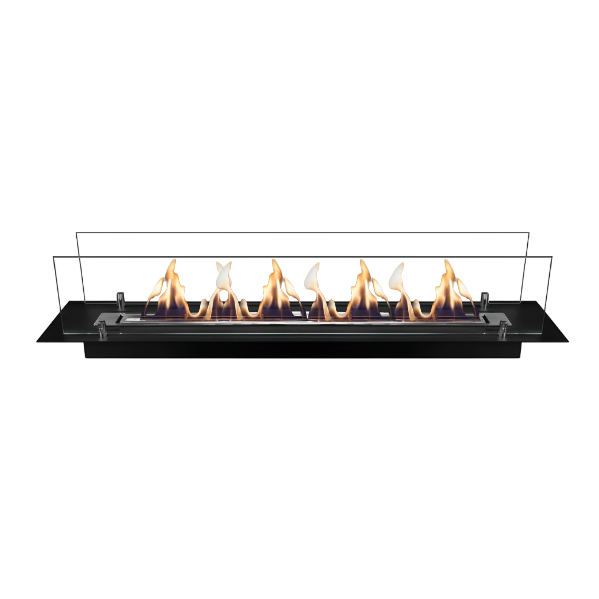 Bio Ethanol Burner Stainless Steel In Furniture 99 CM