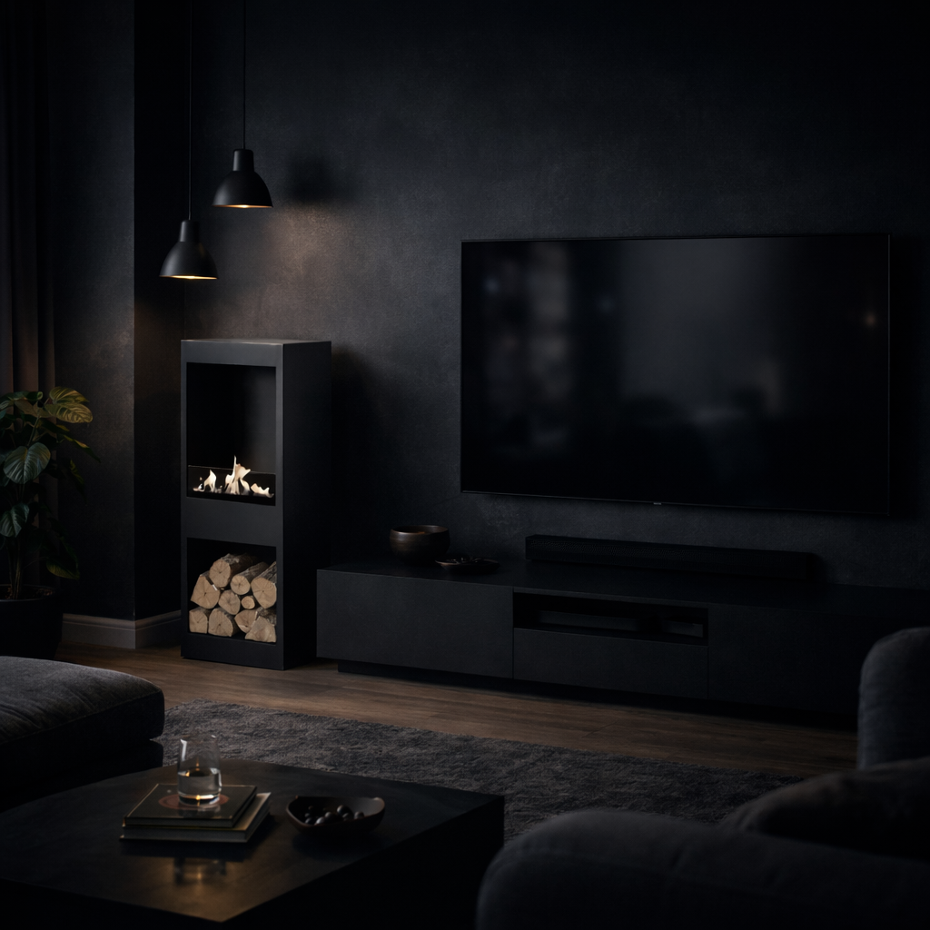 Blink Bio Ethanol Vrijstaand Haard H140 cm