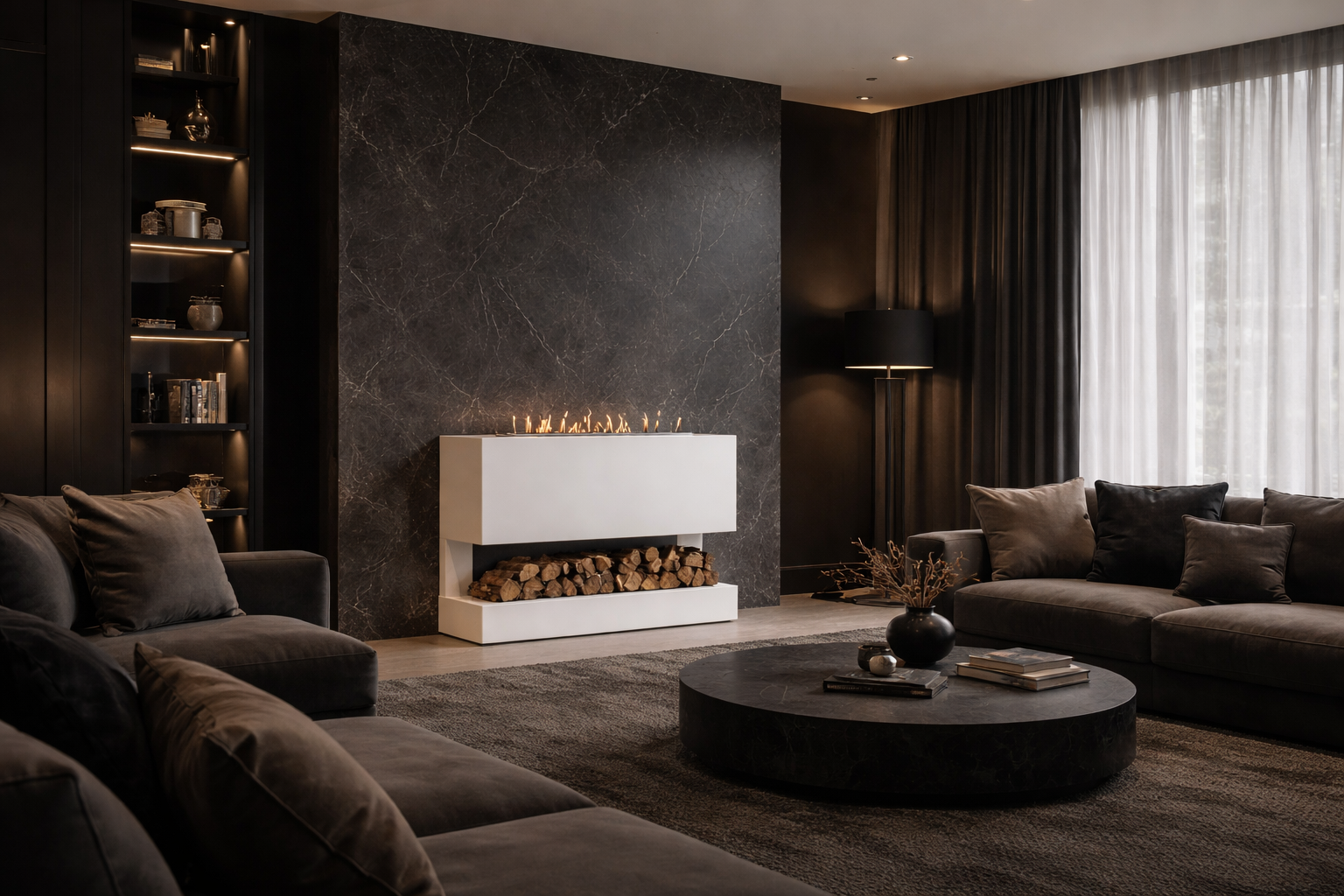 Daler Bio Ethanol Vrijstaand Haard H100 cm