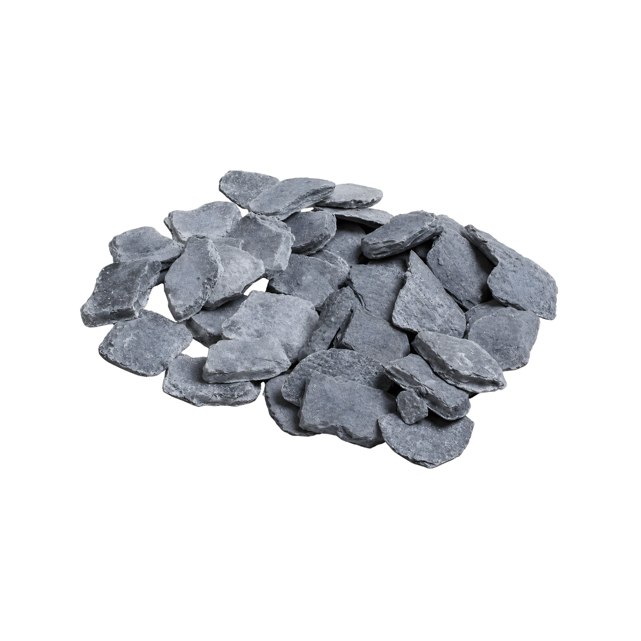 Decoratieve Steenchips Grijs 20 Stuks