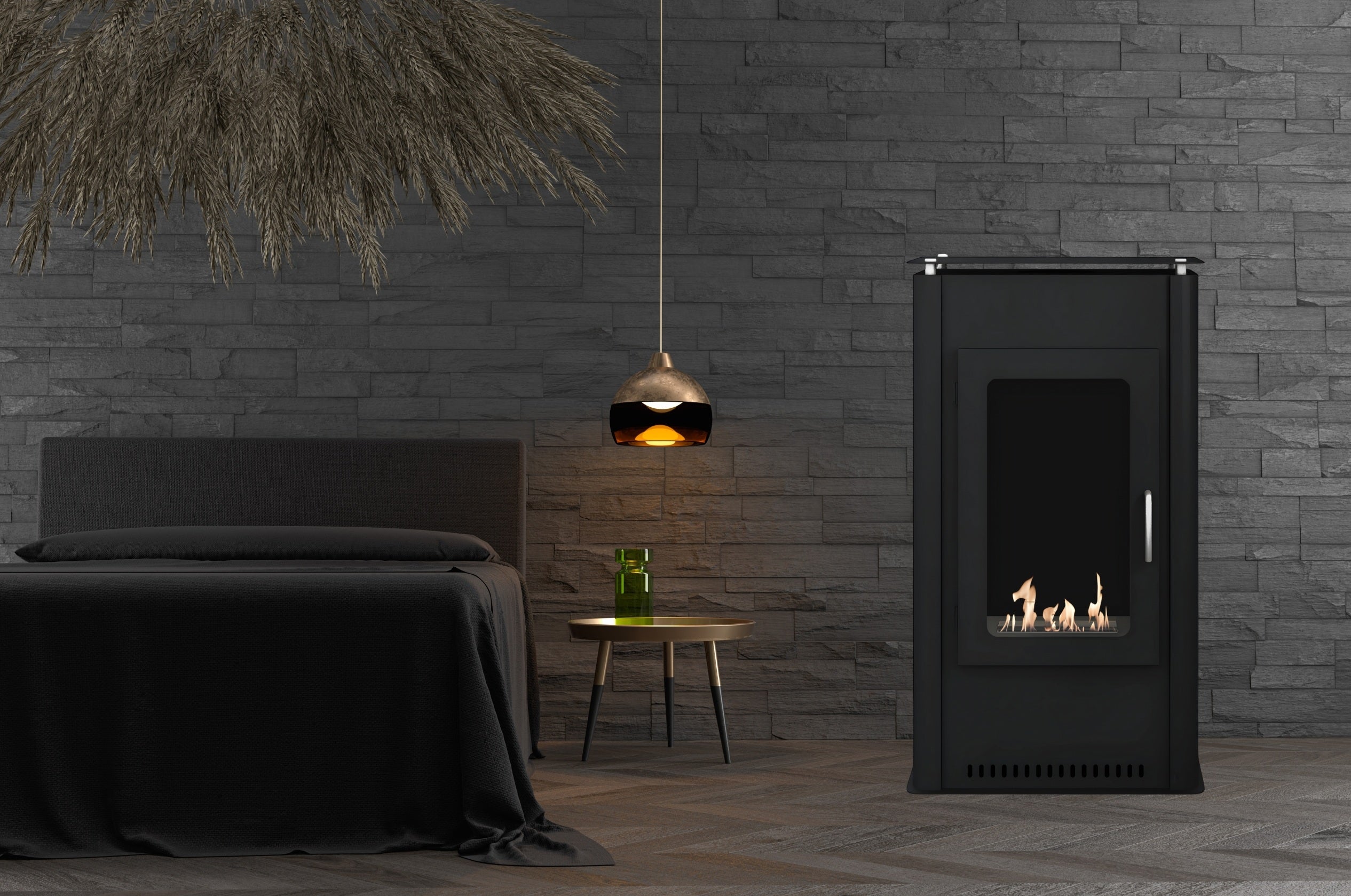 Dorre Bio Ethanol Kachelhaard H92 cm