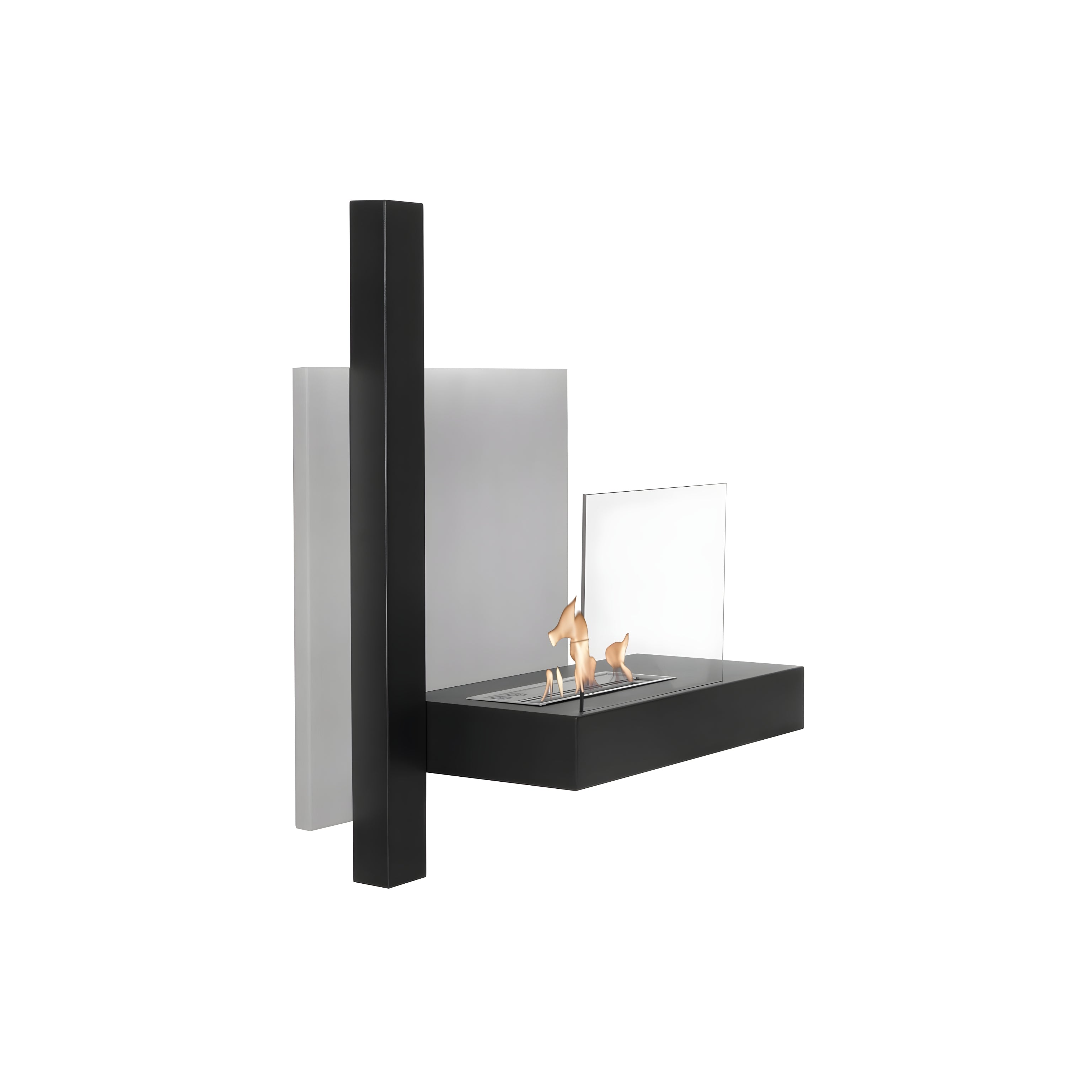 Duna Bio Wall Fireplace 72 CM
