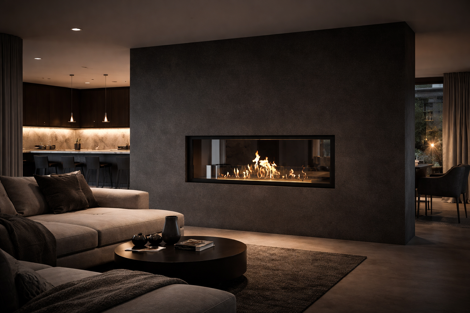 Fame Bio Ethanol Doorkijkhaard 120 cm