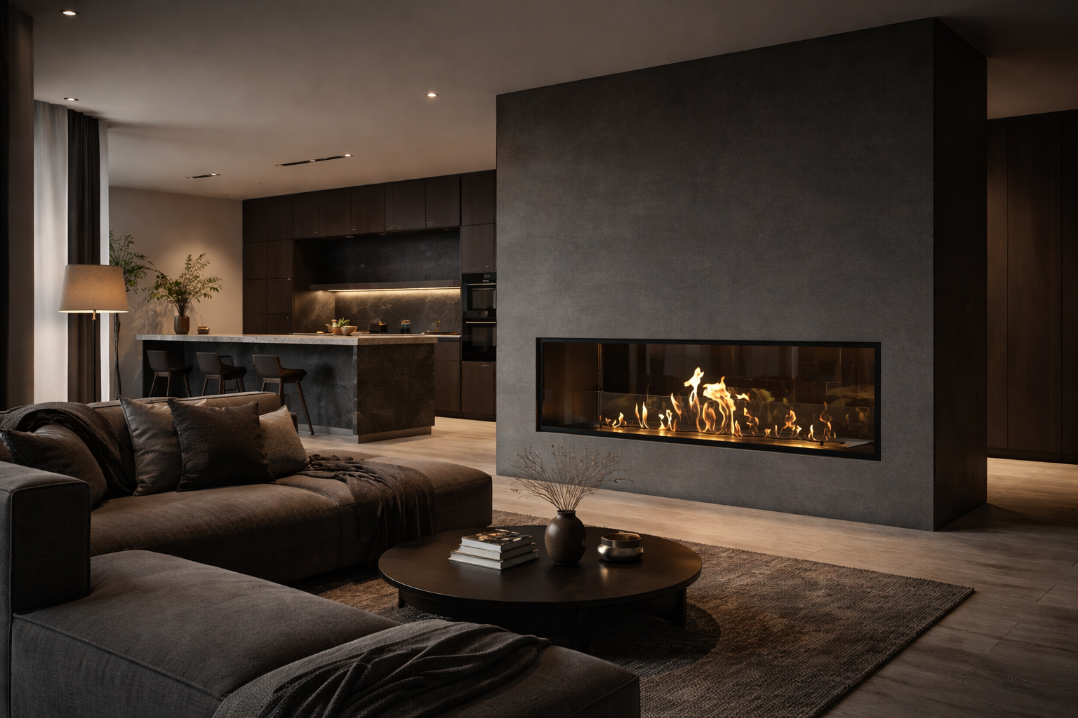 Fame Bio Ethanol Doorkijkhaard 180 cm