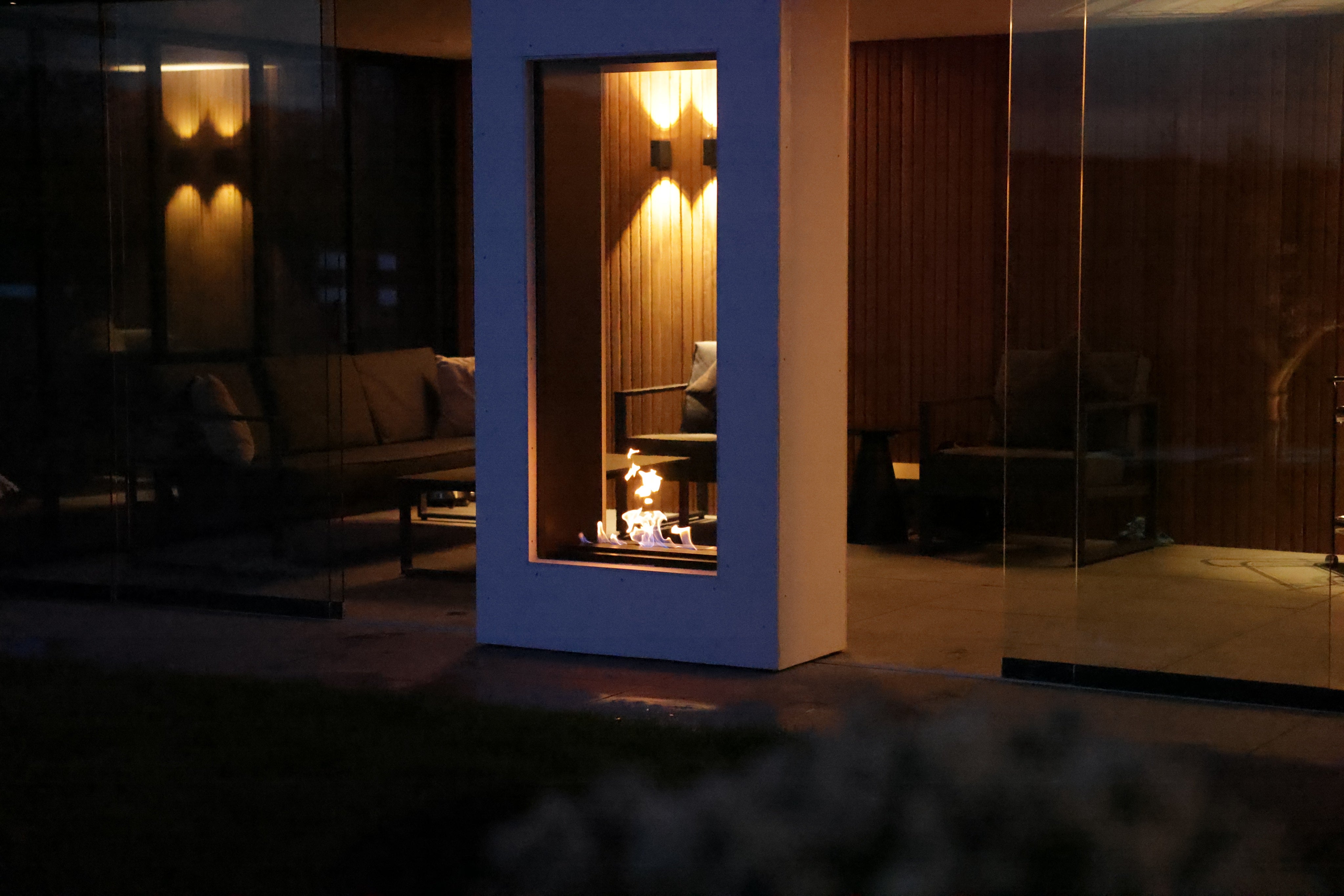 Fame Vertical Bio Ethanol Doorkijkhaard 80 x 160 cm