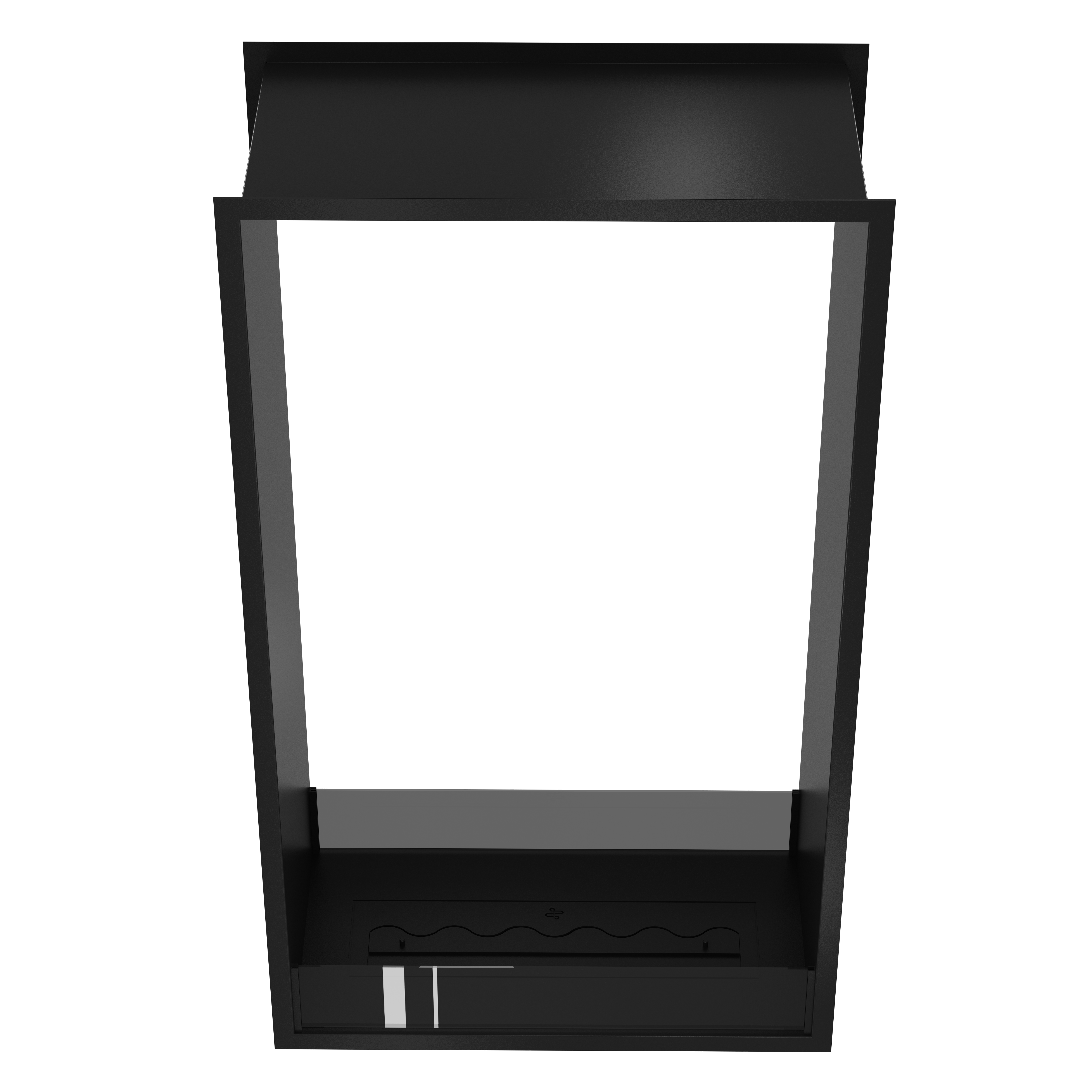 Fame Vertical Bio Ethanol Doorkijkhaard 80 x 140 cm