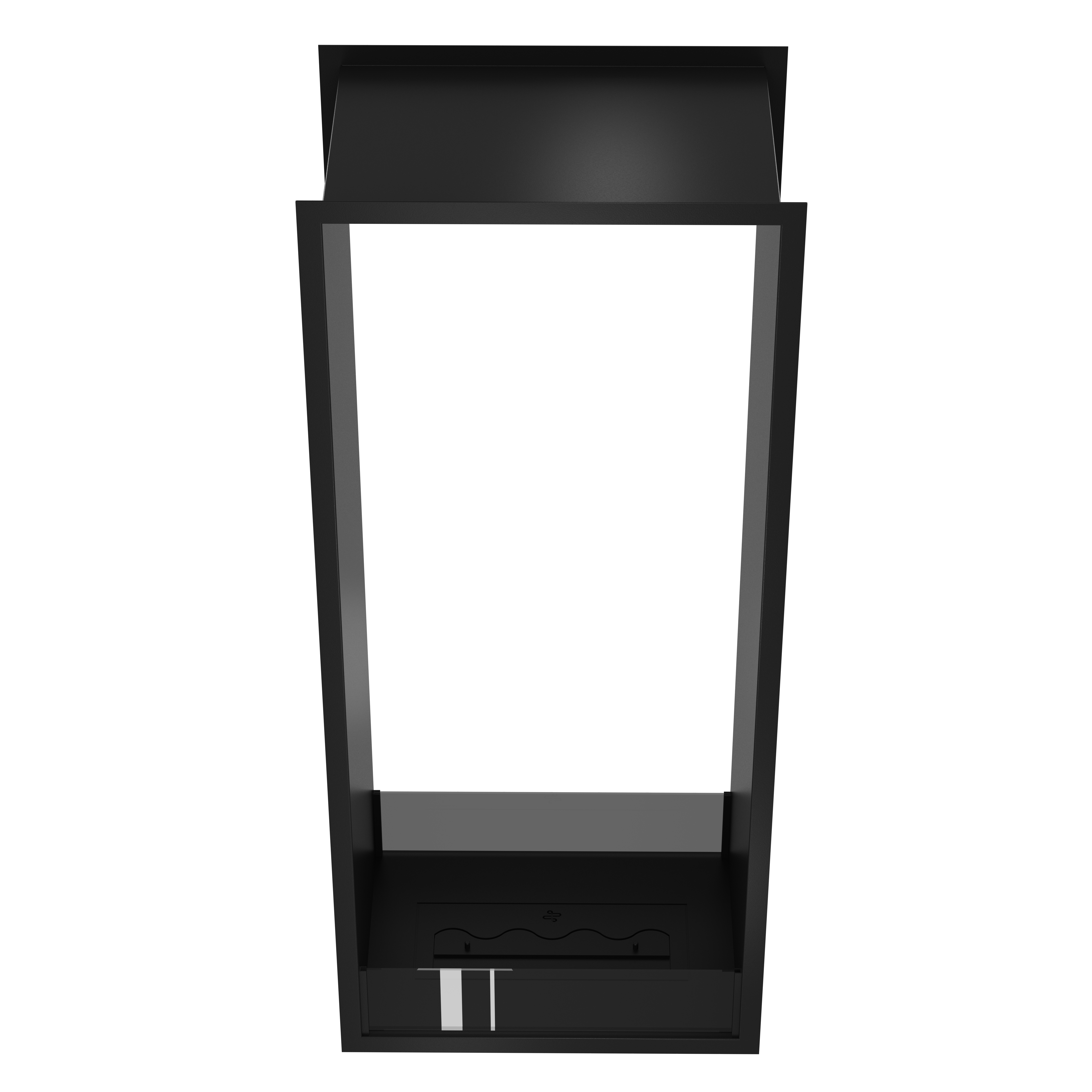 Fame Vertical Bio Ethanol Doorkijkhaard 60 x 160 cm