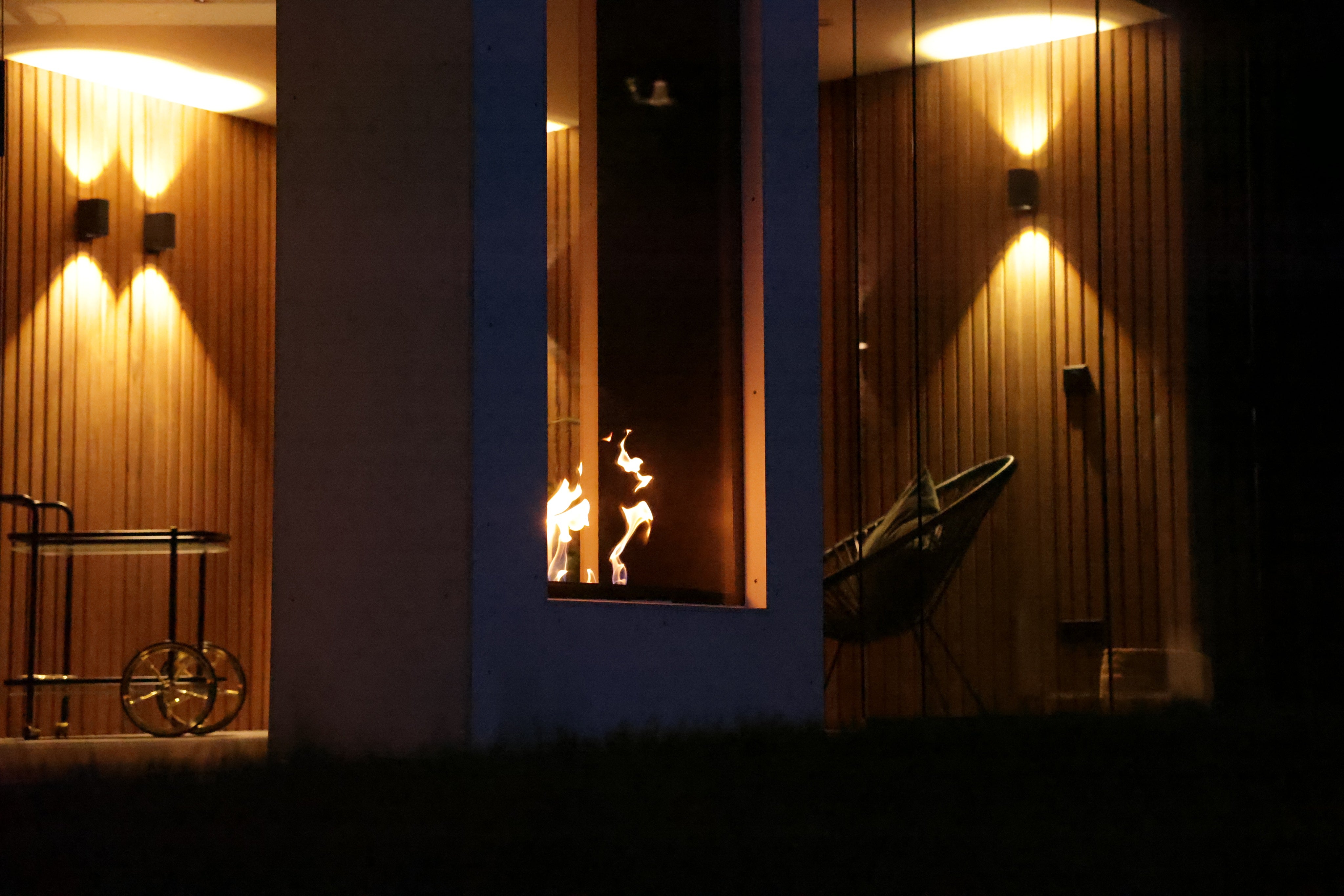 Fame Vertical Bio Ethanol Doorkijkhaard 80 x 160 cm