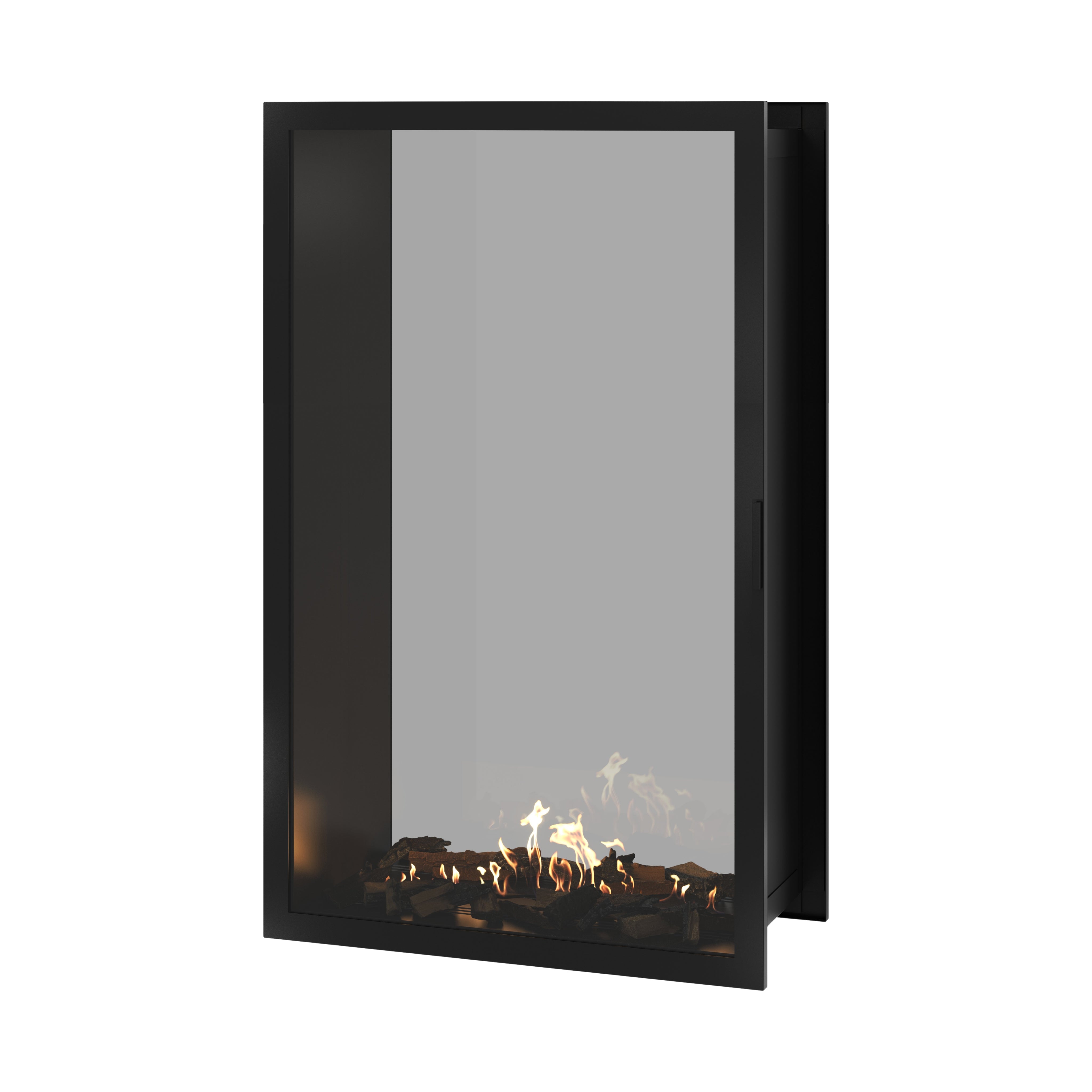 Fame Vertical Doorkijkhaard Met Volle Glas 100 x 140 cm