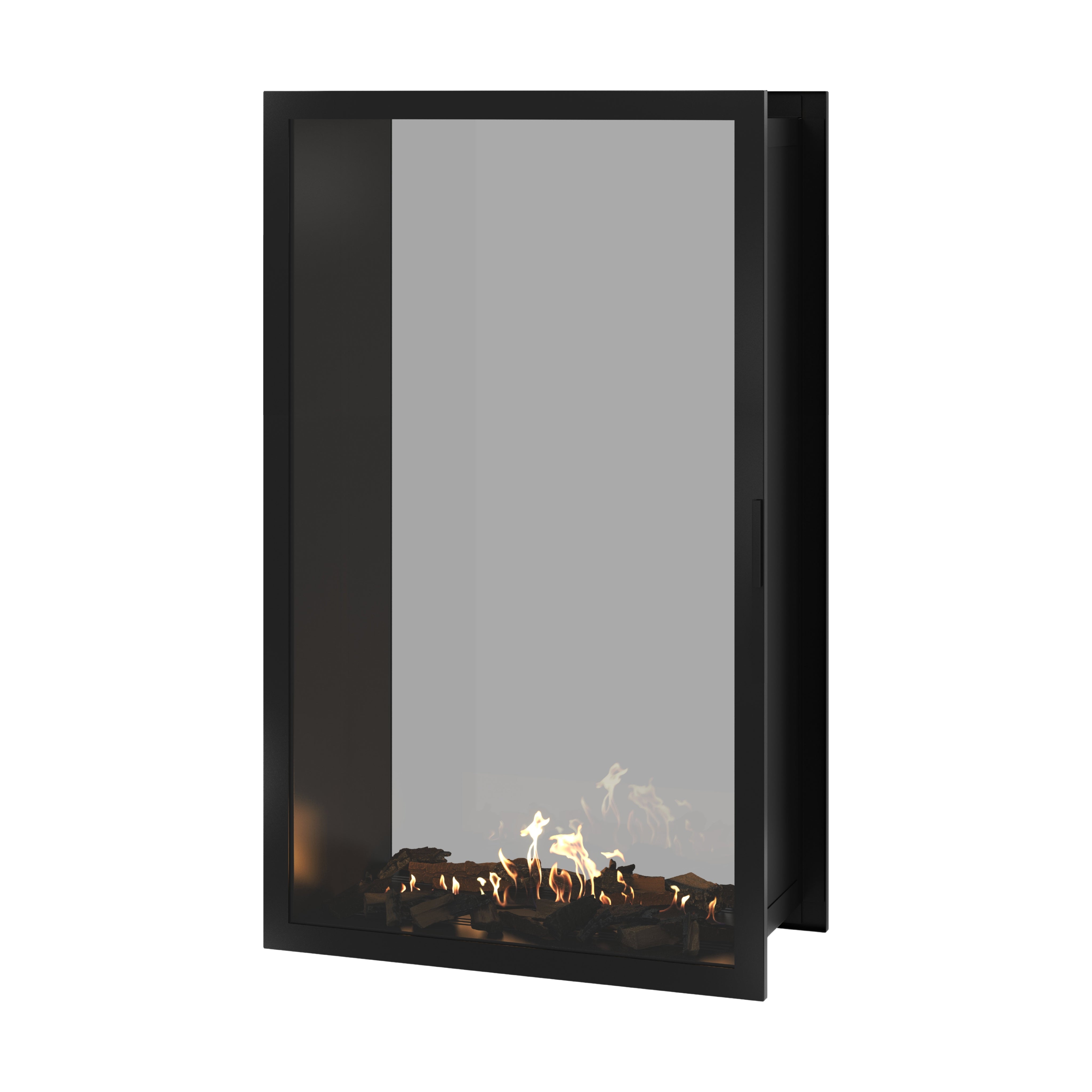 Fame Vertical Doorkijkhaard Met Volle Glas 100 x 160 cm