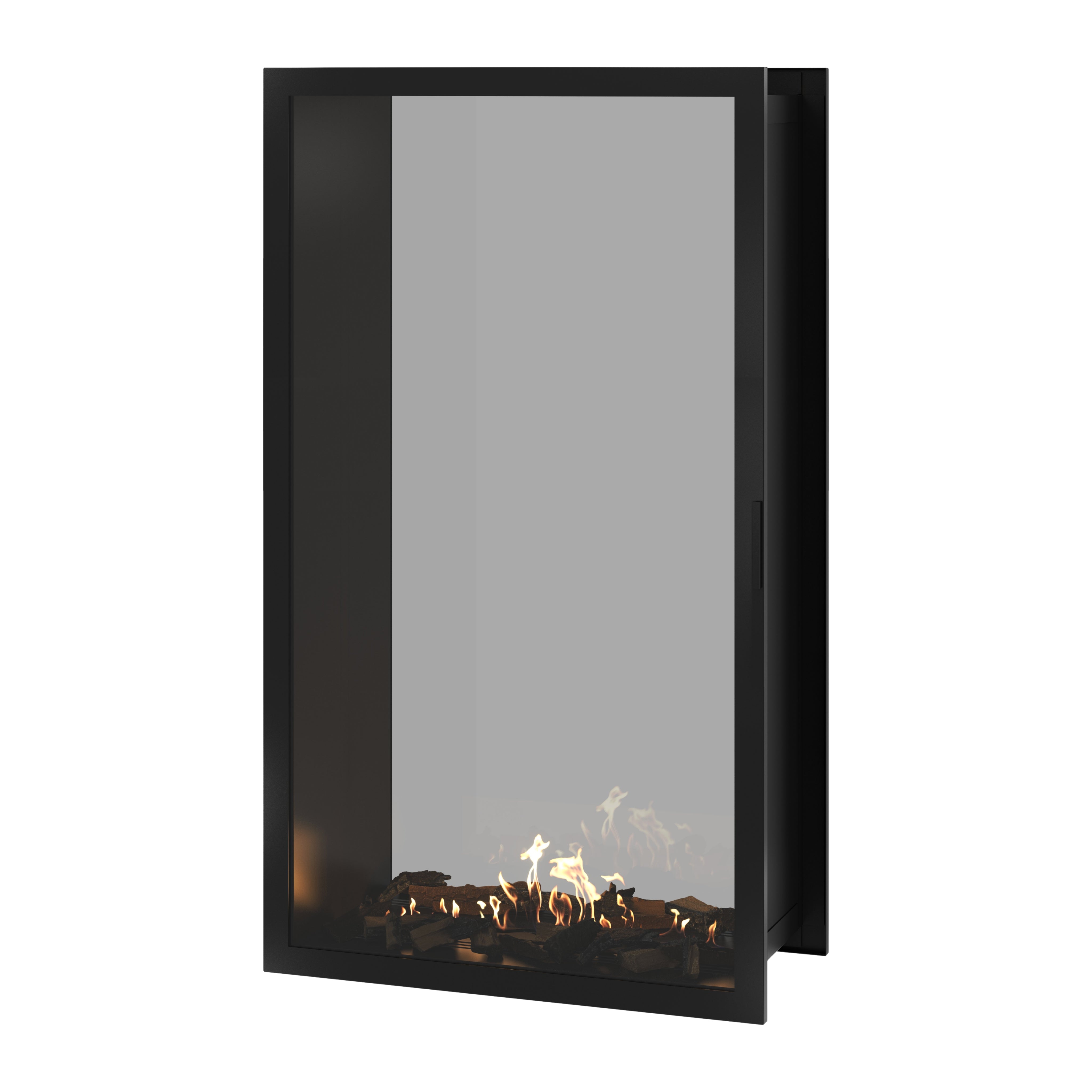 Fame Vertical Doorkijkhaard Met Volle Glas 100 x 180 cm