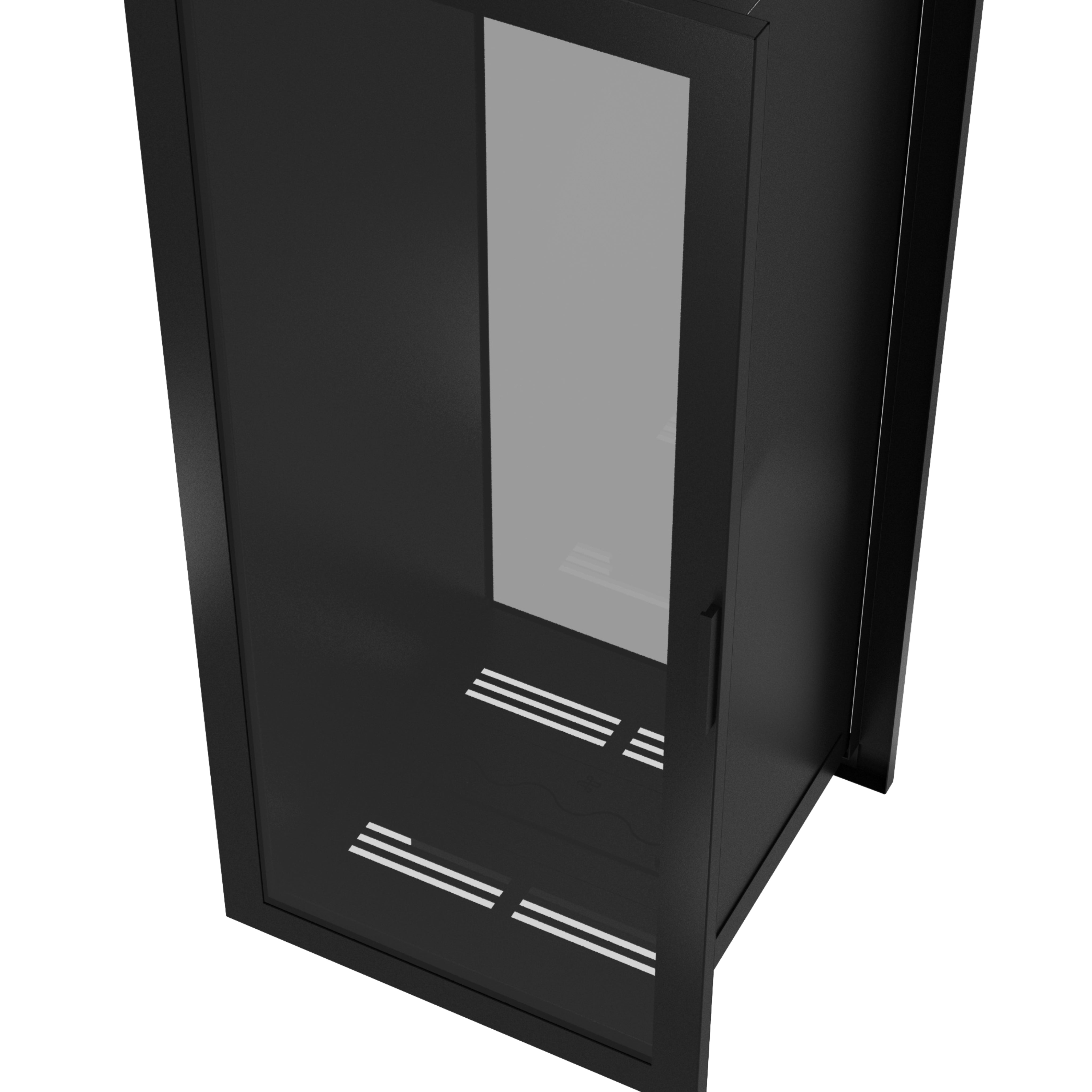 Fame Vertical Doorkijkhaard Met Volle Glas 60 x 100 cm