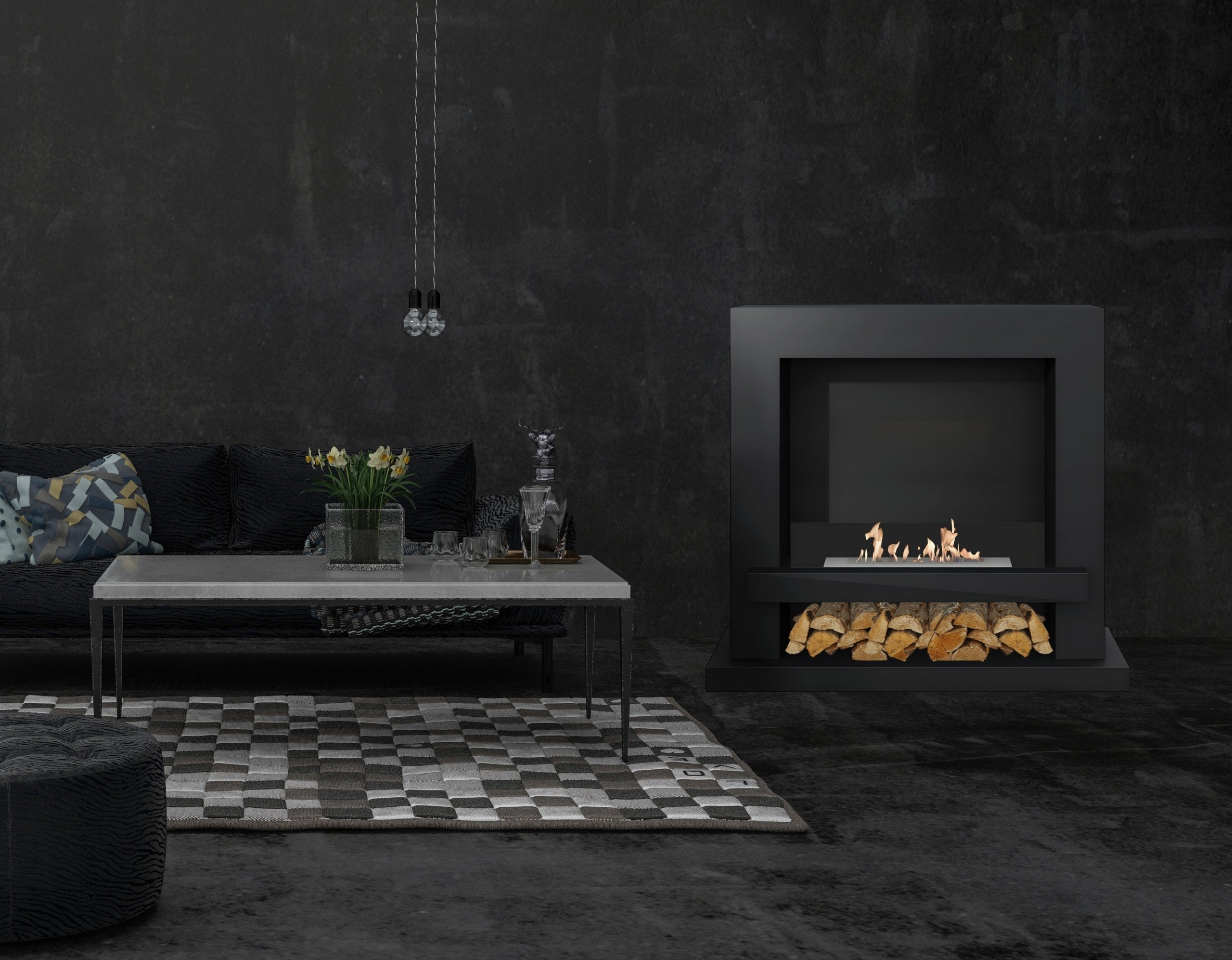 Feel Bio Ethanol Vrijstaand Haard 100 cm