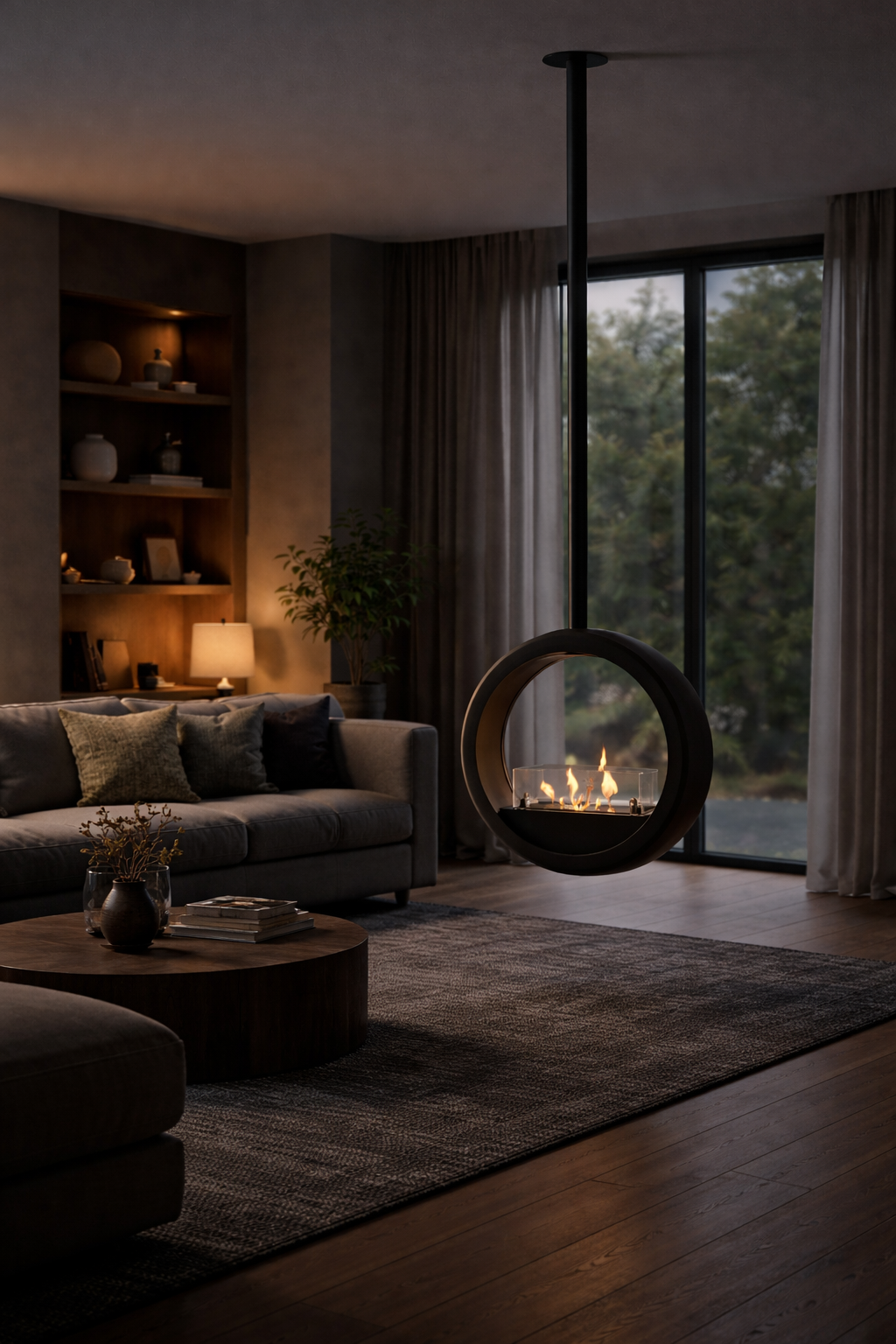 Glamm Bio Ethanol Plafondhaard D50 cm