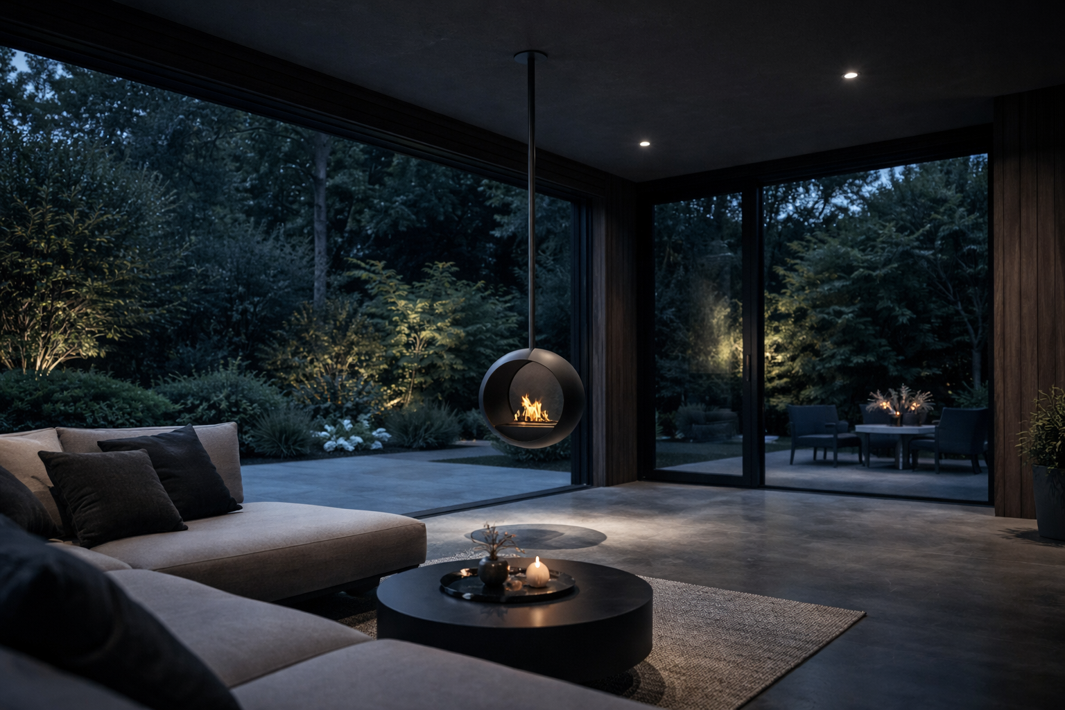 Glammos Bio Ethanol Plafondhaard D50 cm